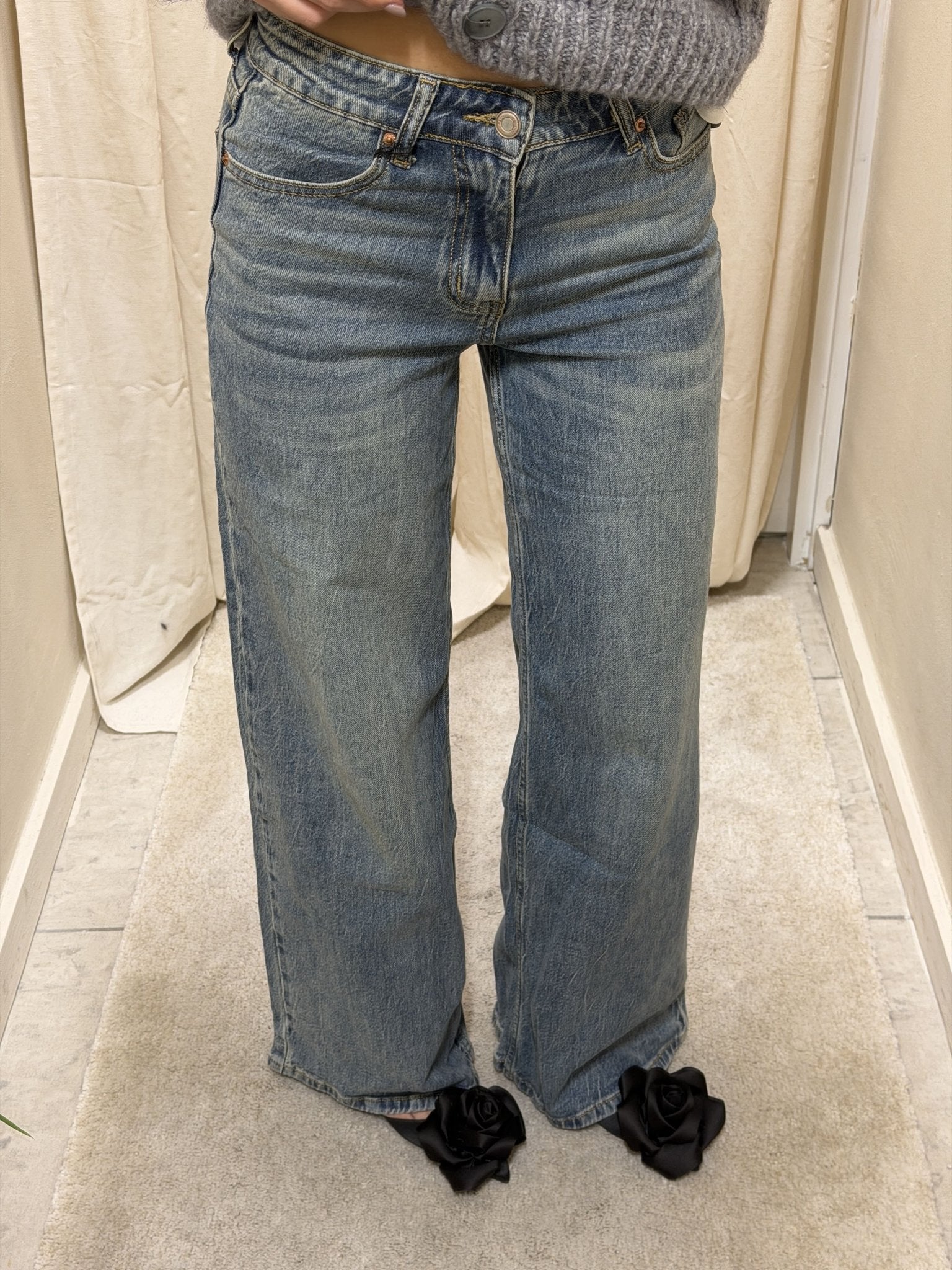 Jeans gamba dritta denim chiaro MyD - GiuGiò | Shop online