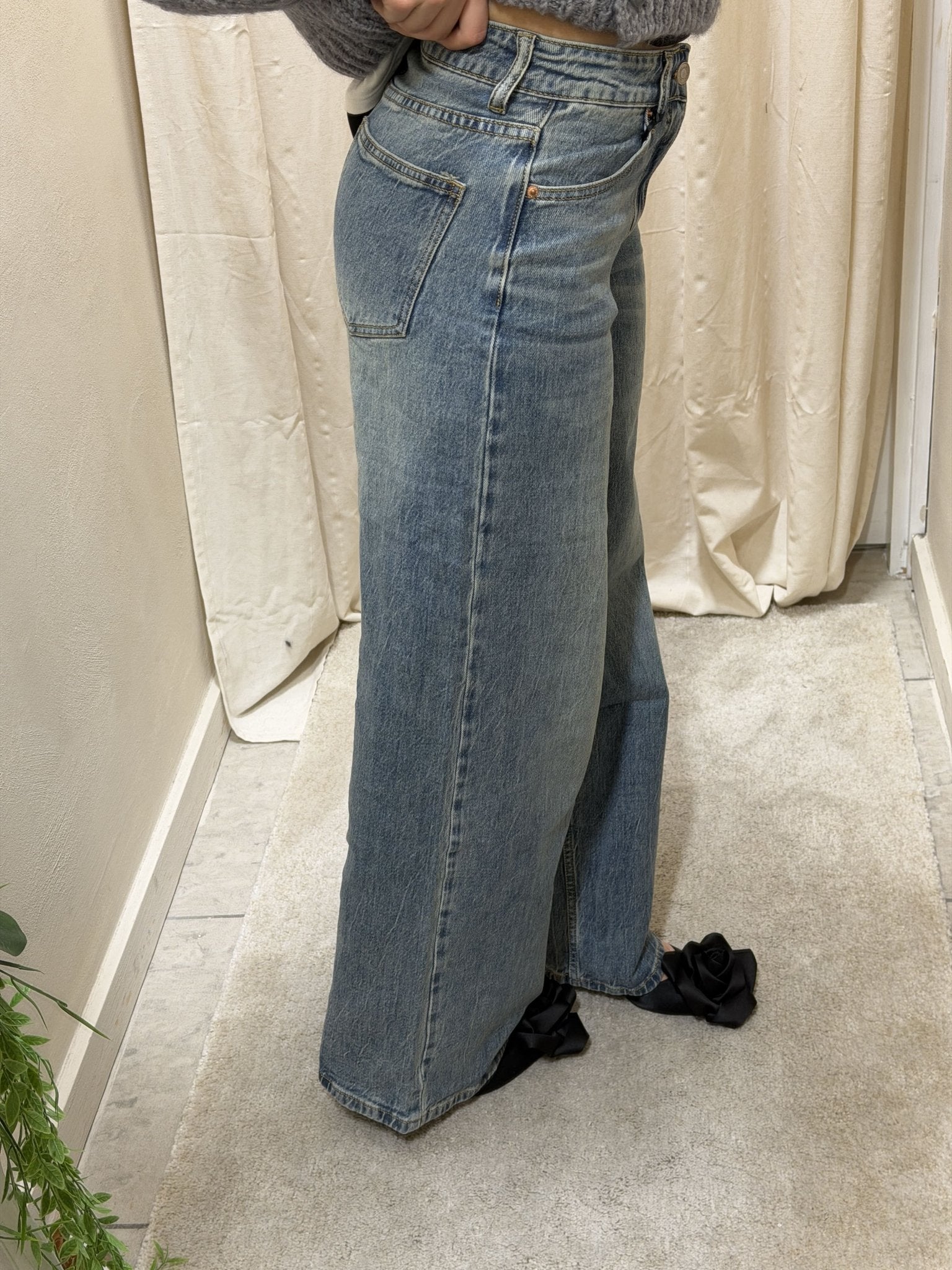 Jeans gamba dritta denim chiaro MyD - GiuGiò | Shop online