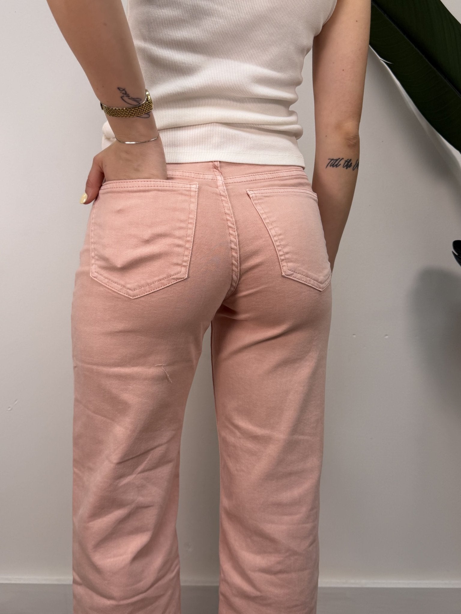 Jeans gamba dritta tinto capo MyD - GiuGiò | Shop online