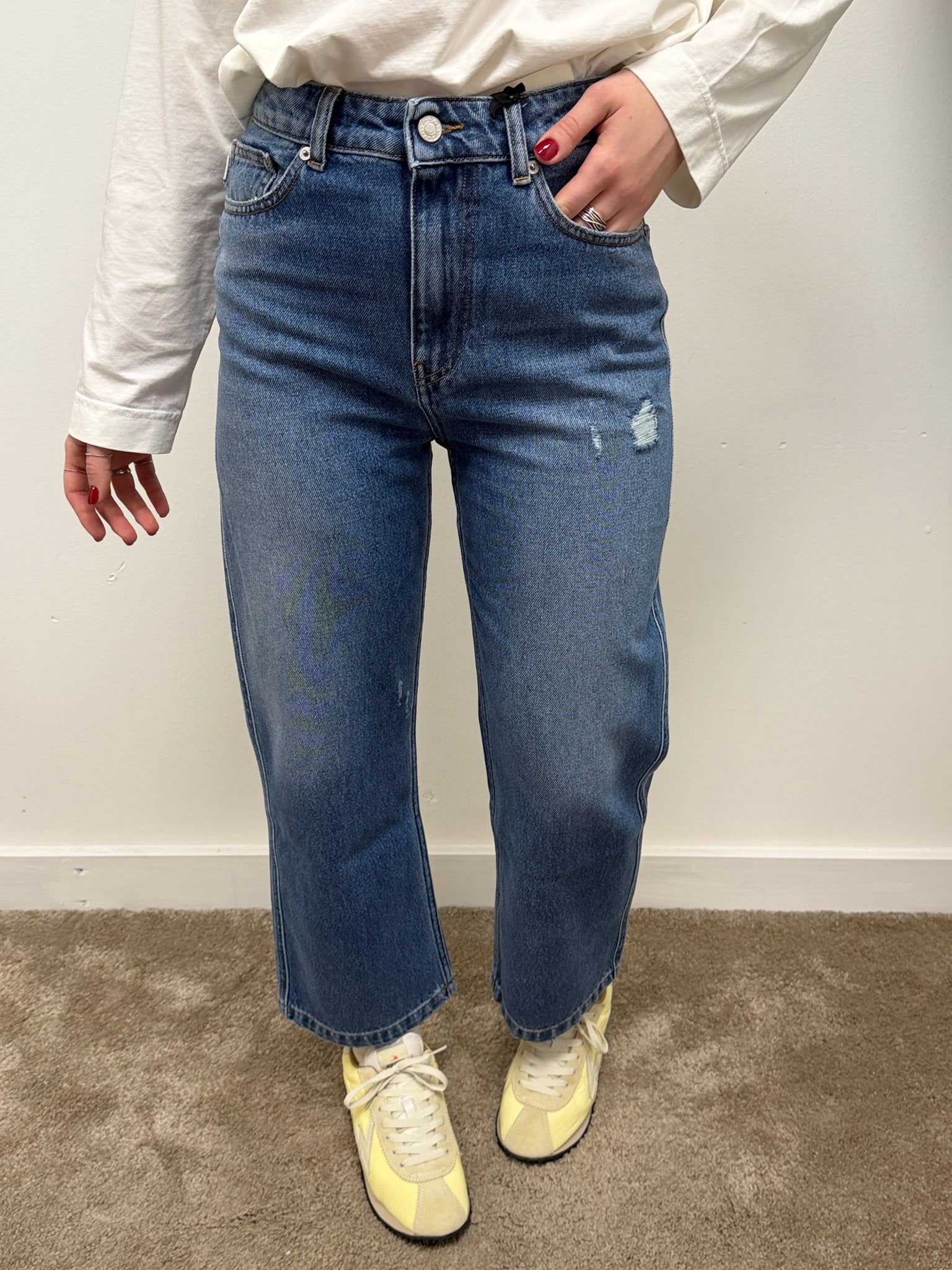 Jeans Kate straight lavaggio medio VICOLO - GiuGiò | Shop online