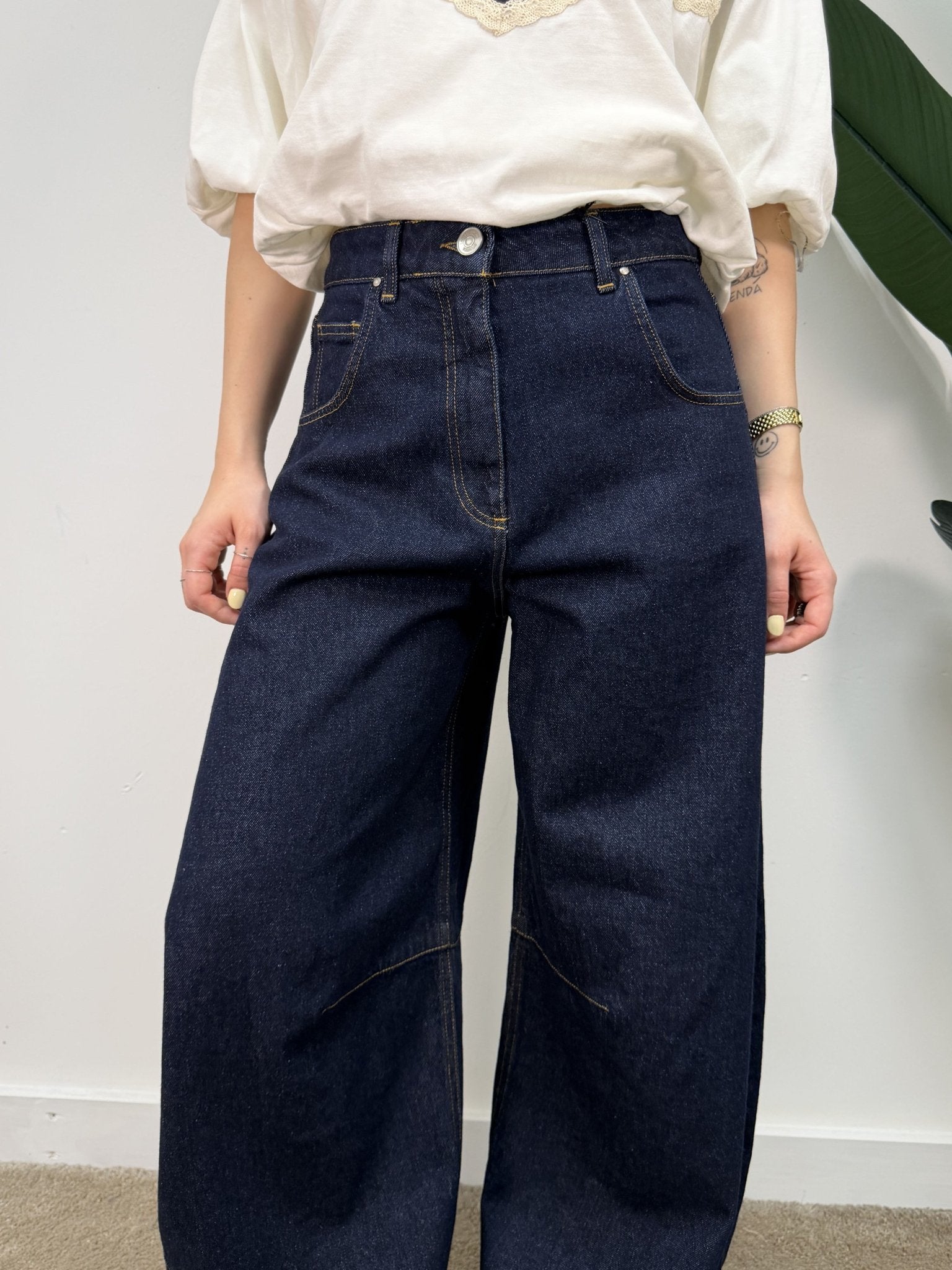 Jeans Louvre denim scuro Tensione In - GiuGiò | Shop online