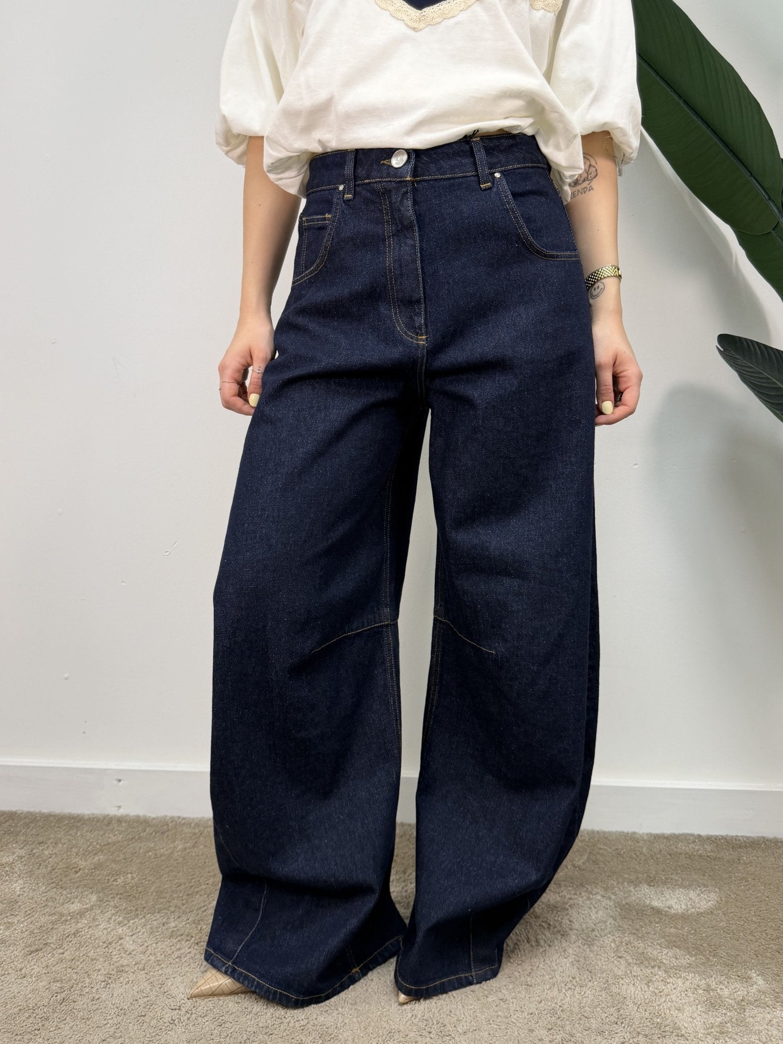 Jeans Louvre denim scuro Tensione In - GiuGiò | Shop online