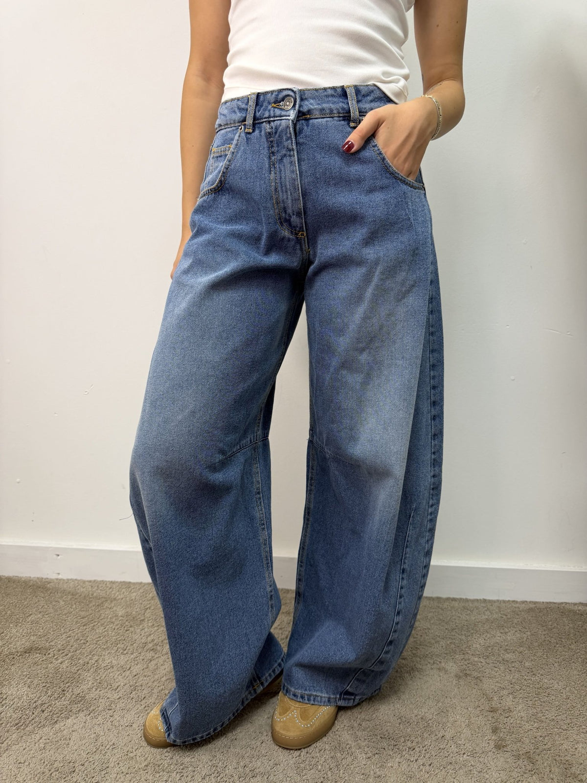 Jeans mod. Louvre blu denim Tensione In - GiuGiò | Shop online