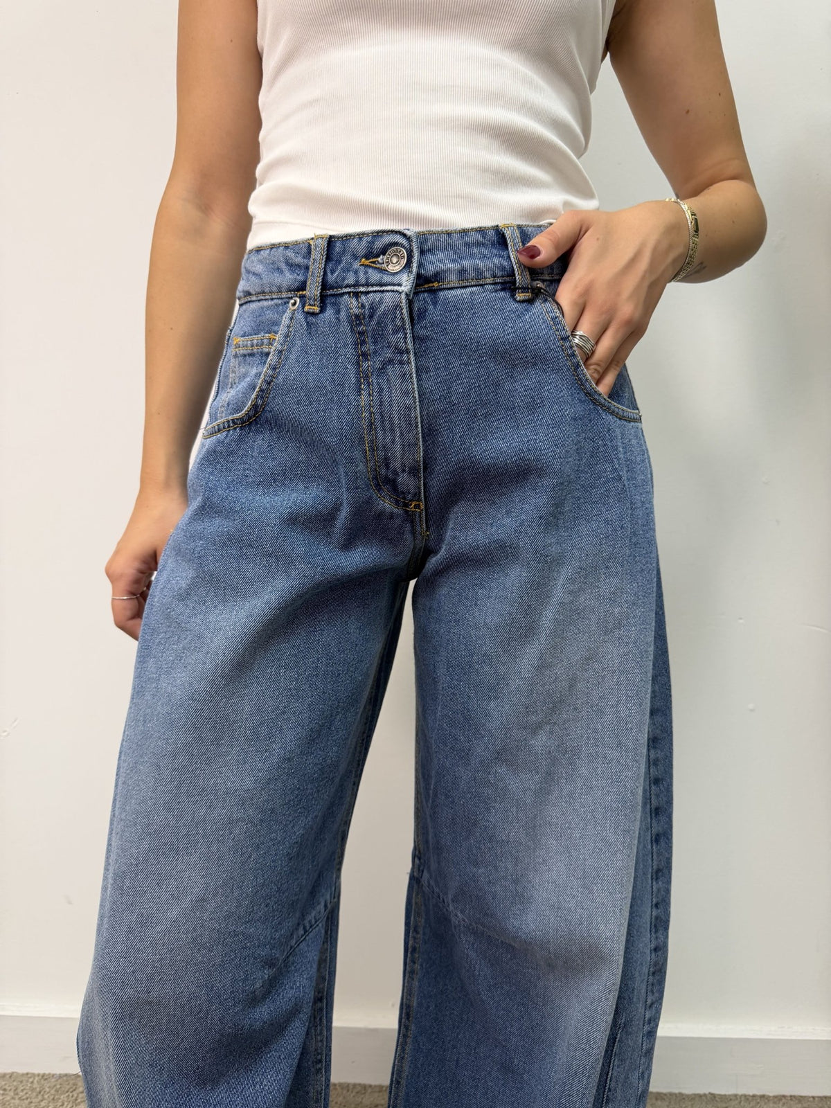 Jeans mod. Louvre blu denim Tensione In - GiuGiò | Shop online