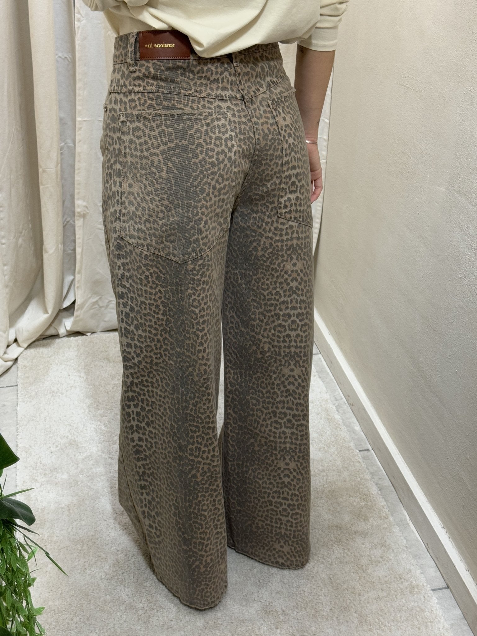 Jeans modello Giusi maculato Tensione In - GiuGiò | Shop online