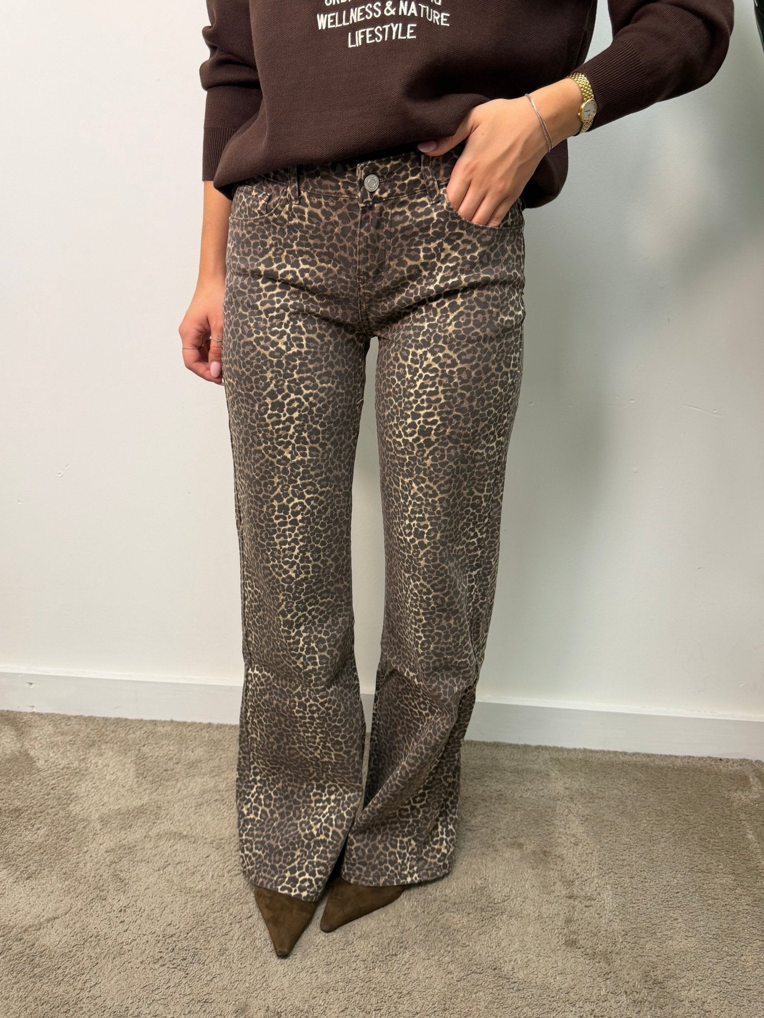Jeans palazzo maculato MyD - GiuGiò | Shop online