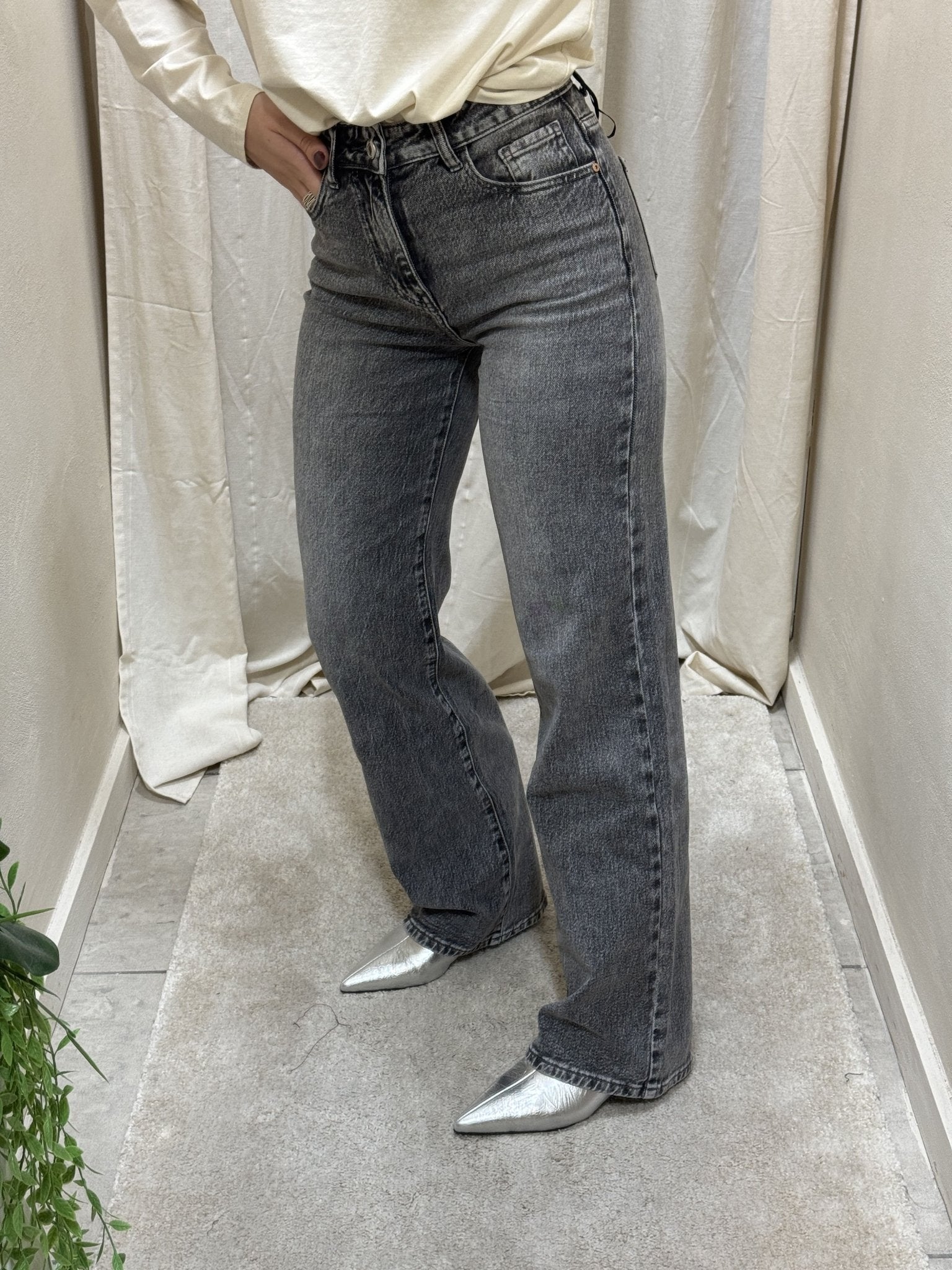 Jeans regular grey MyD - GiuGiò | Shop online