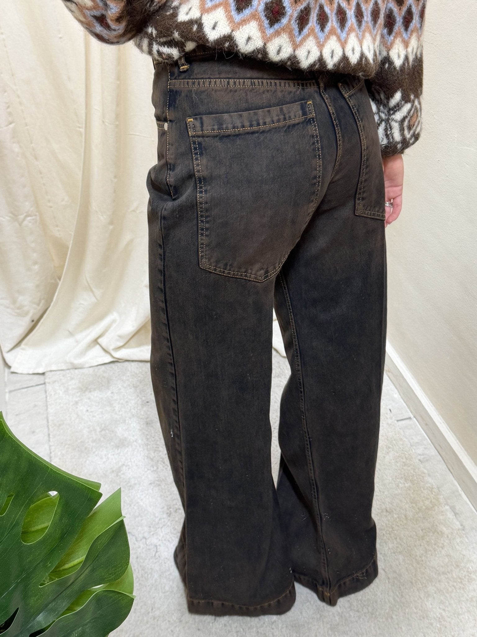 Jeans sabbiato gamba dritta Susy Mix - GiuGiò | Shop online