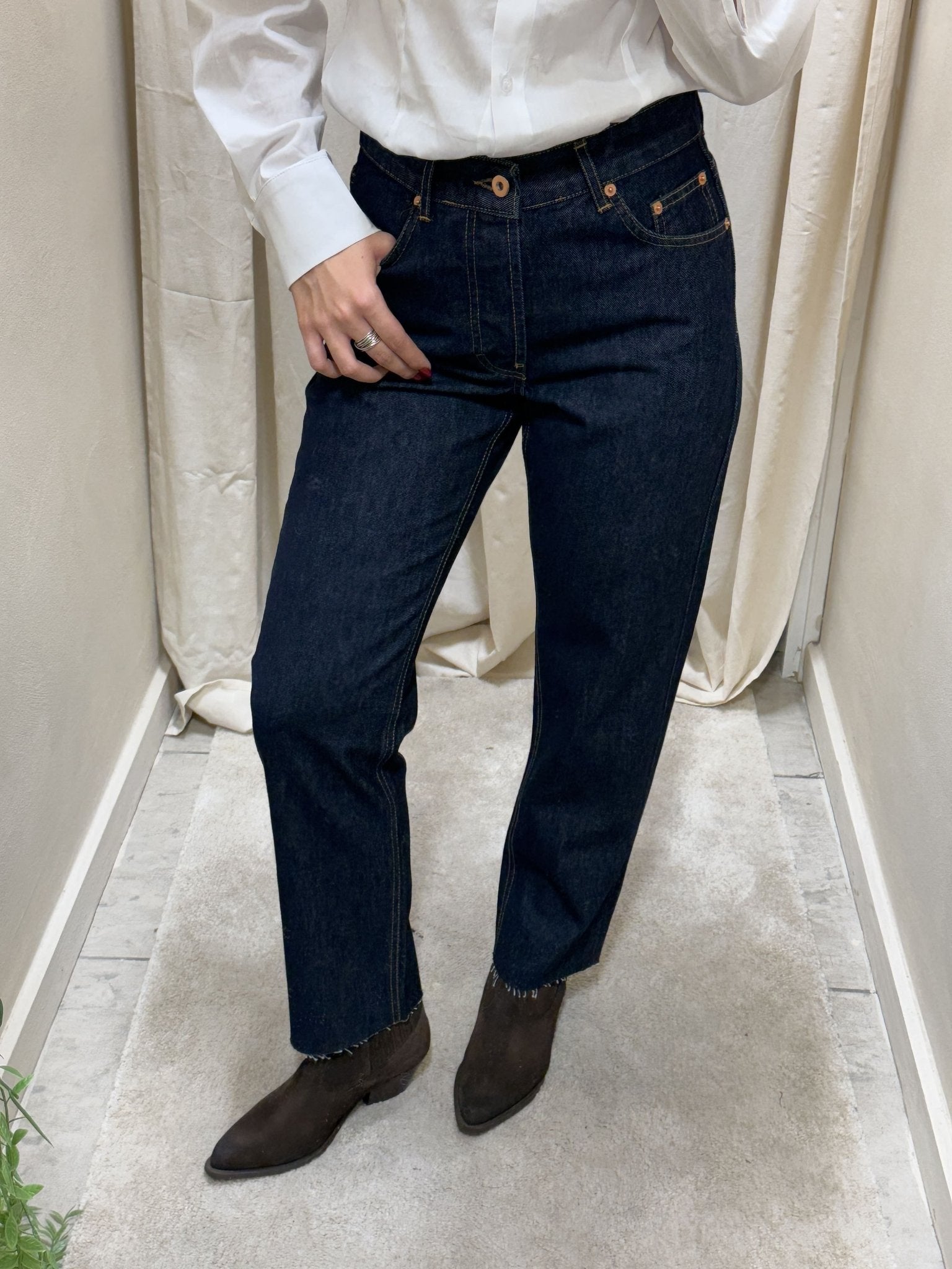 Jeans sigaretta 501 blu Tensione In - GiuGiò | Shop online