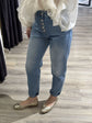 Jeans sigaretta con bottoni gioiello Susy Mix - GiuGiò | Shop online