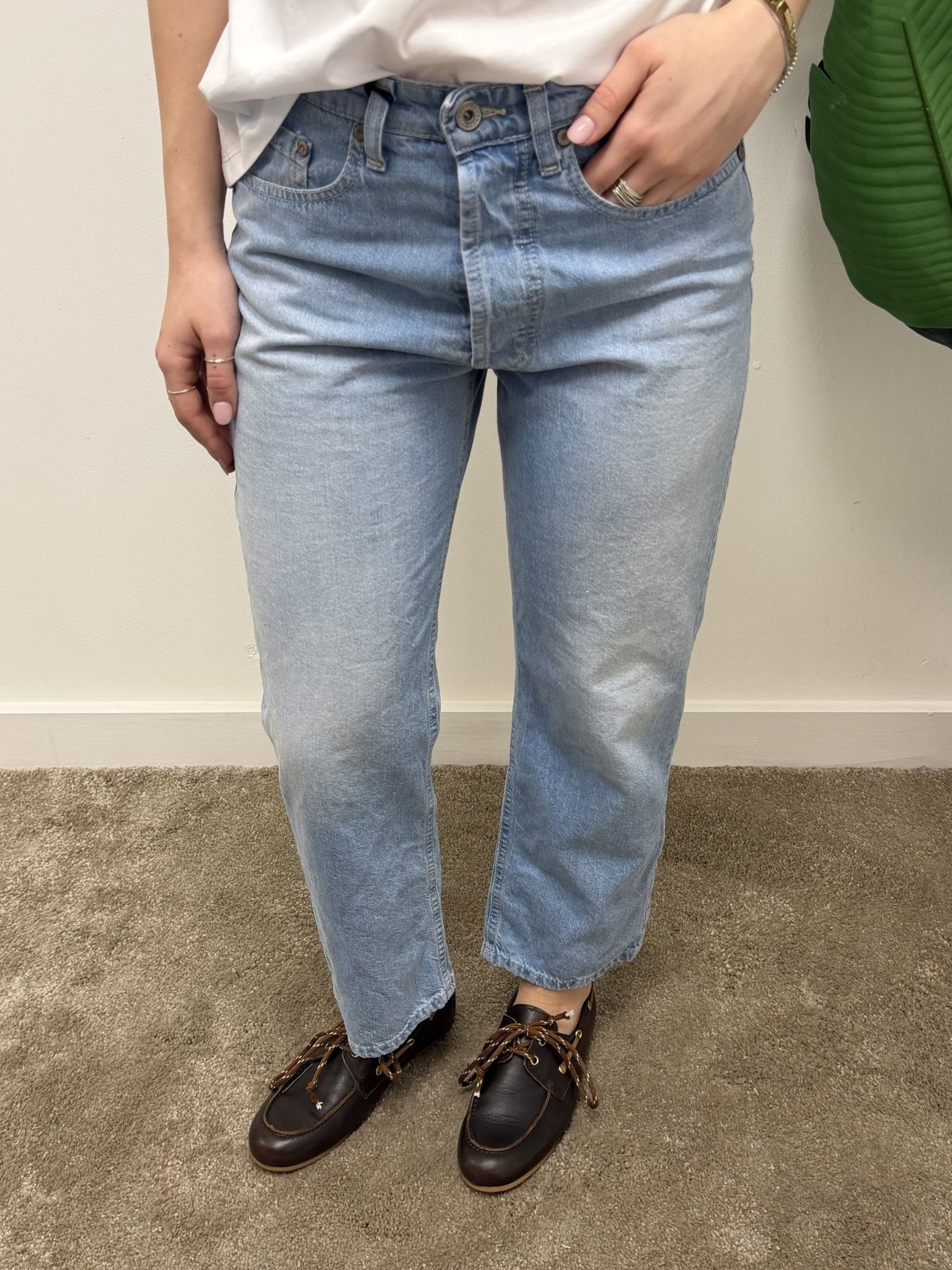 Jeans sigaretta denim chiaro Please - GiuGiò | Shop online