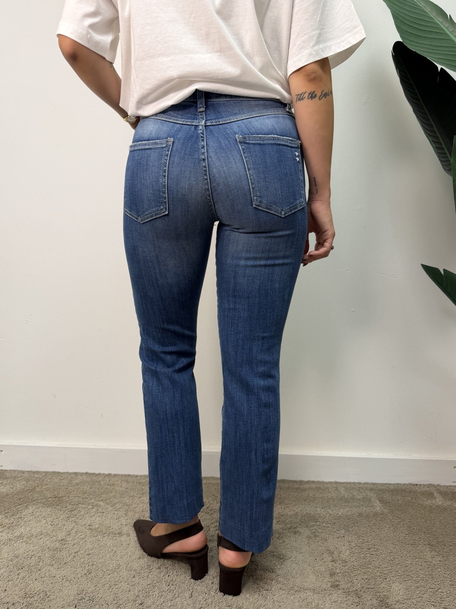 Jeans sigaretta denim medio Please - GiuGiò | Shop online