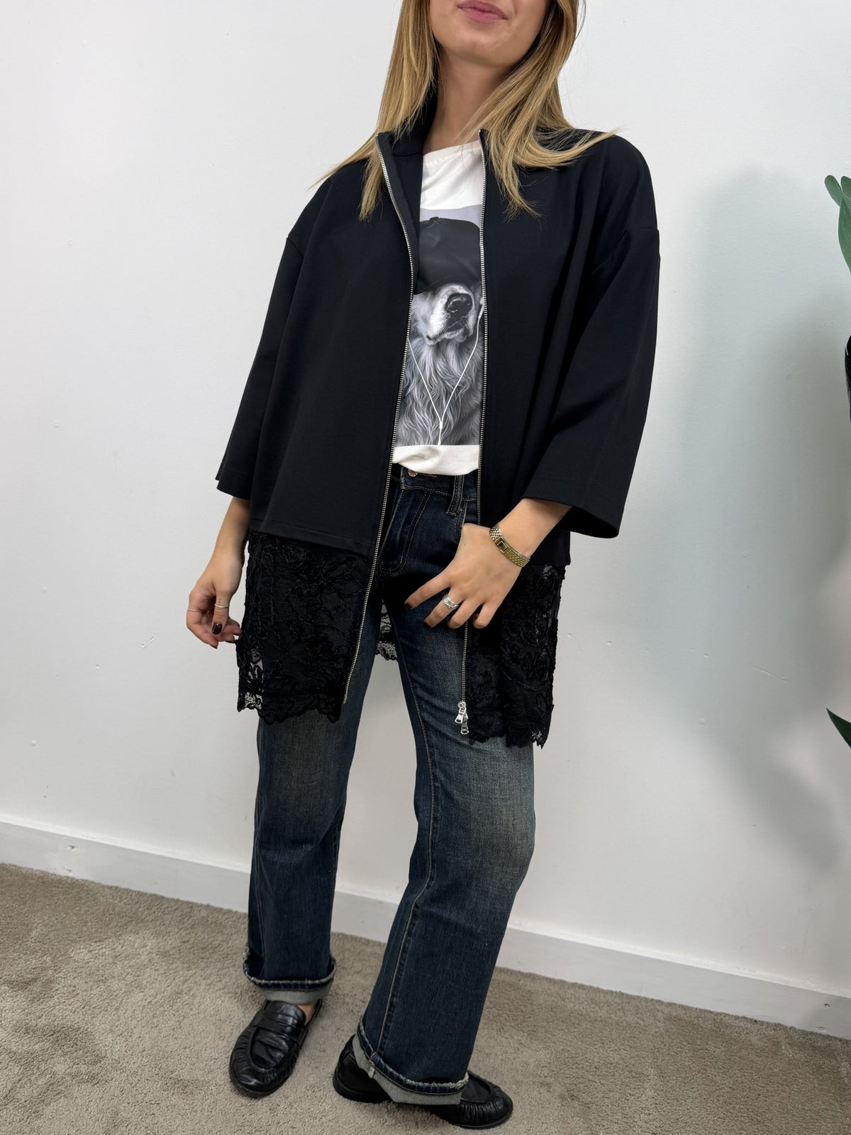 Jeans straight washed MyD - GiuGiò | Shop online