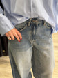 Jeans wide leg chiaro MyD - GiuGiò | Shop online