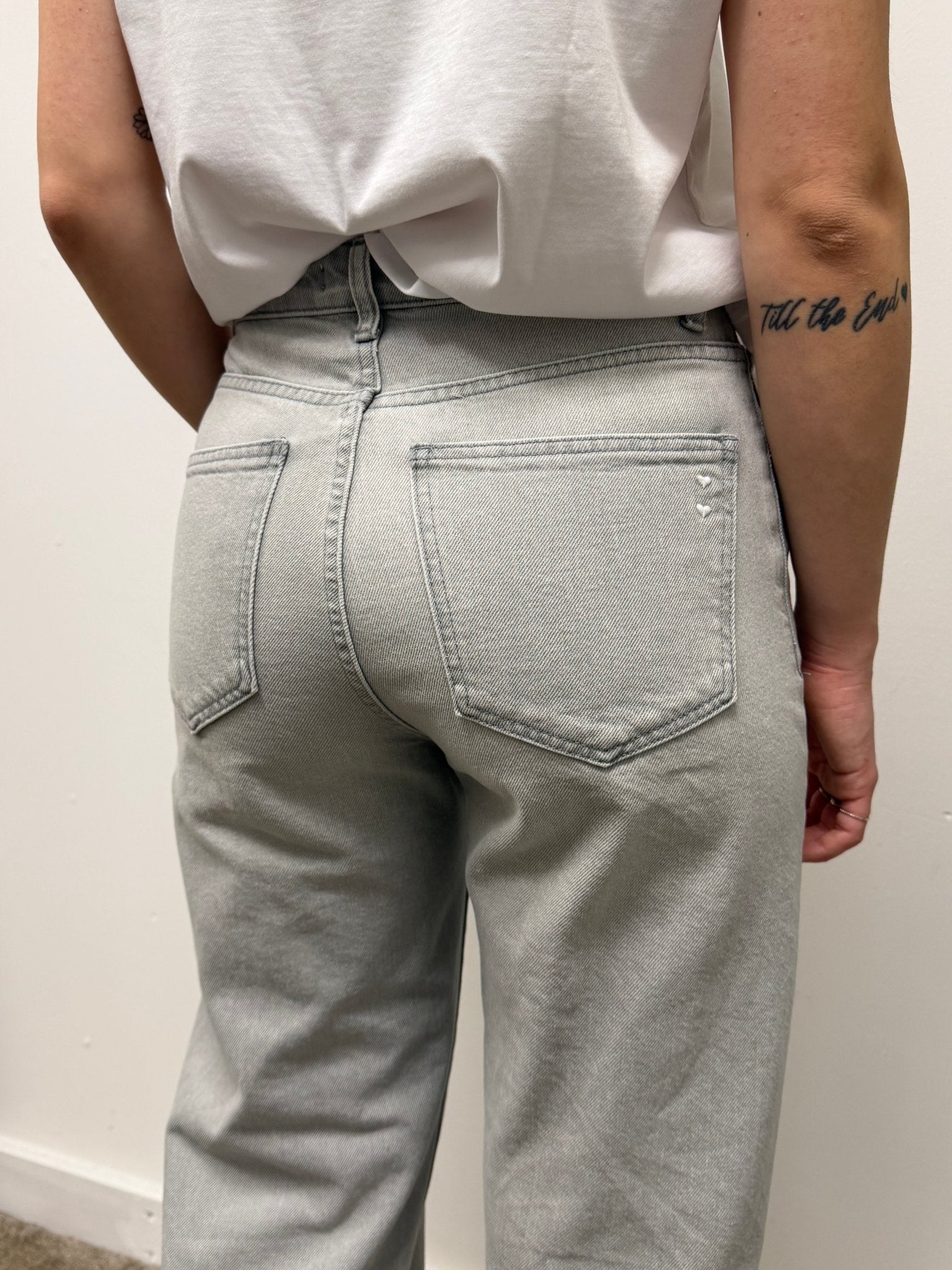 Jeans wide leg grey Please - GiuGiò | Shop online