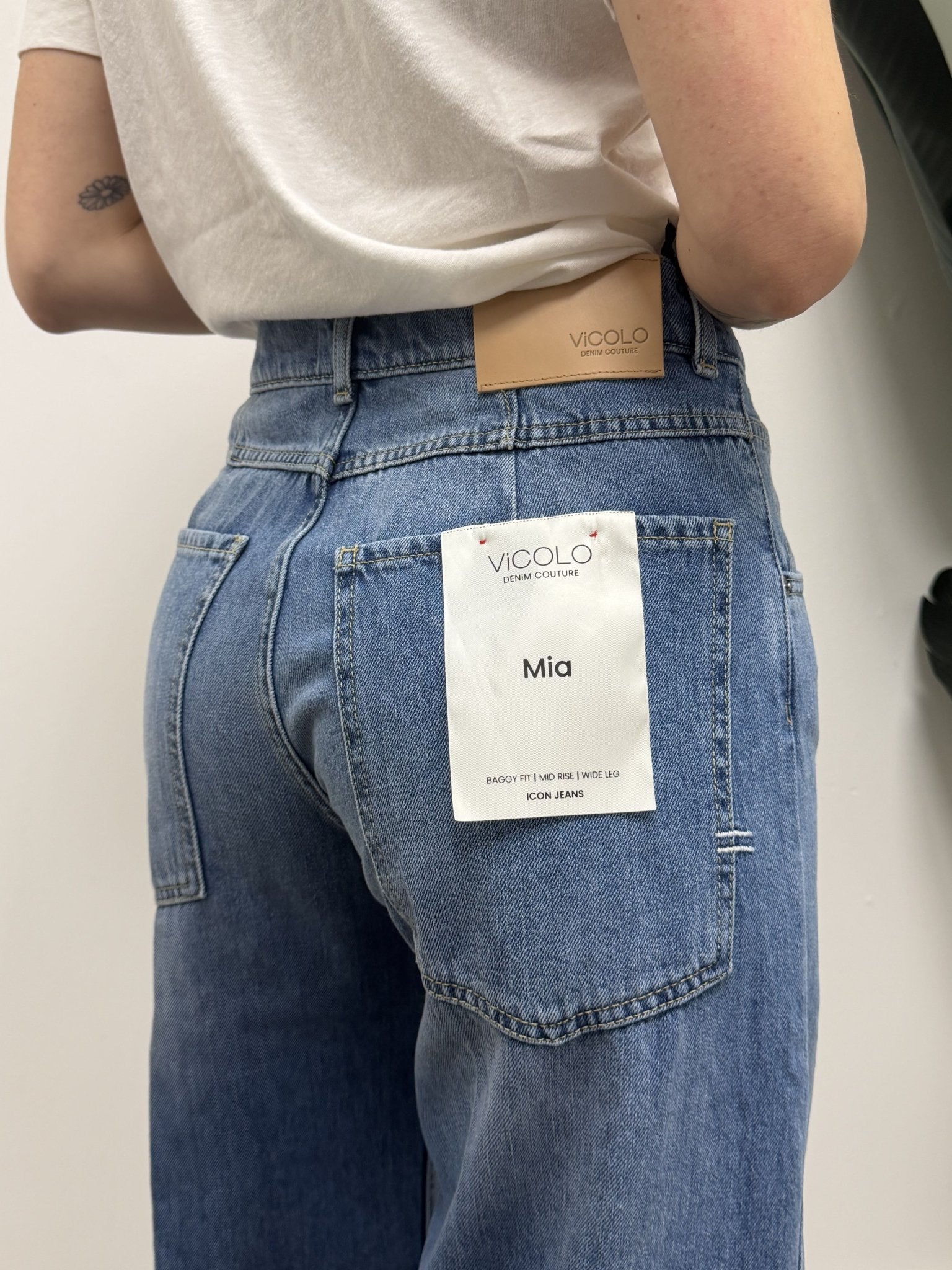 Jeans wide leg Mia VICOLO - GiuGiò | Shop online