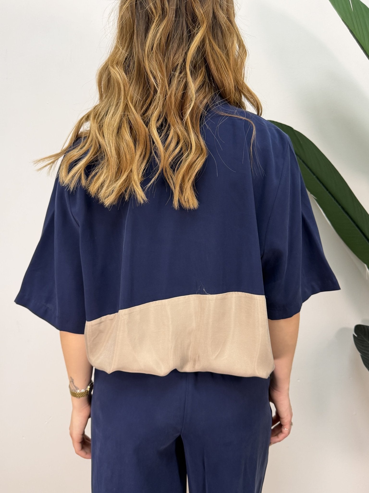 Maglia cupro e viscosa bicolor Tensione In - GiuGiò | Shop online