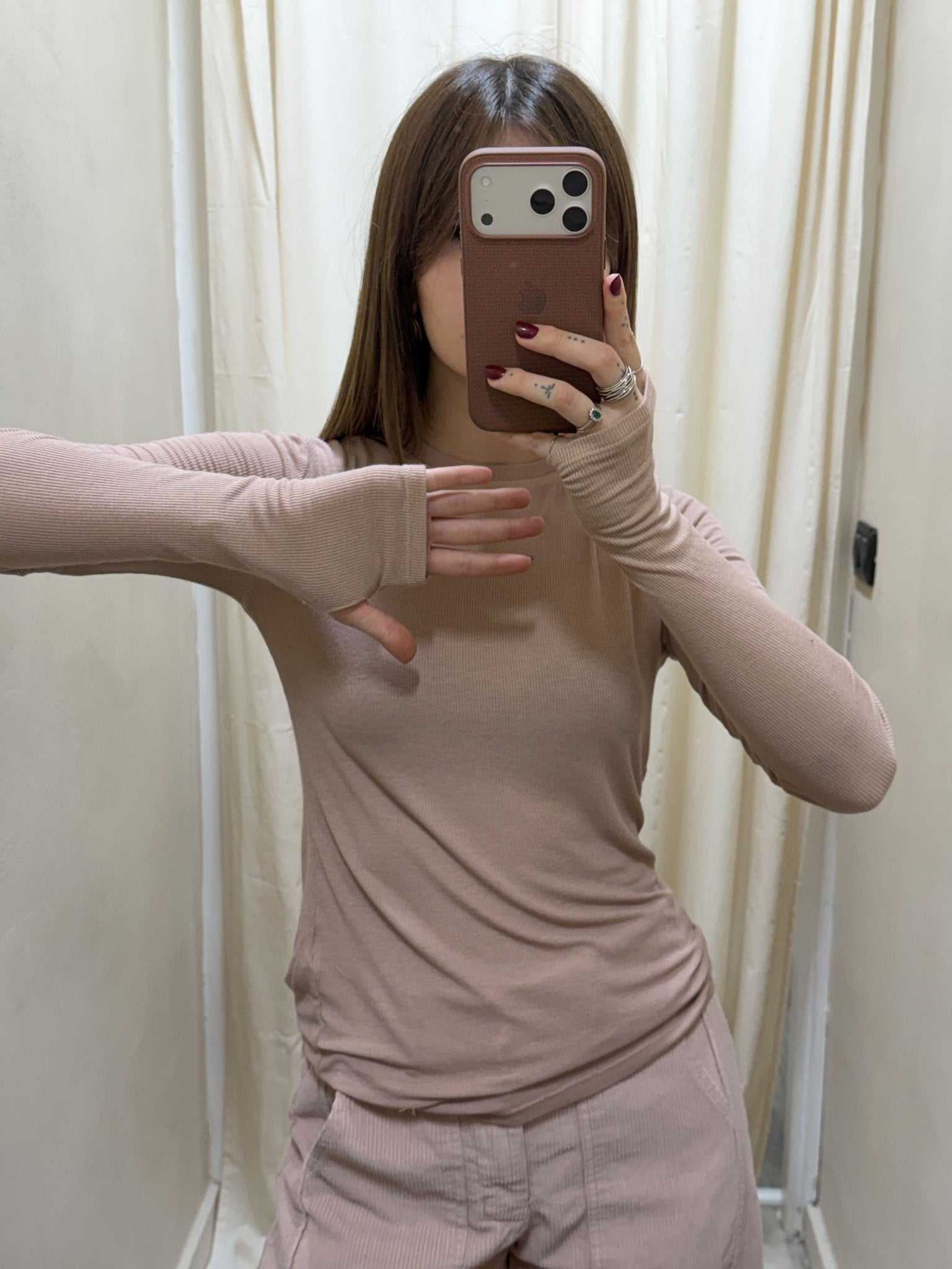 Maglia girocollo in viscosa con manicotti Tensione In - GiuGiò | Shop online