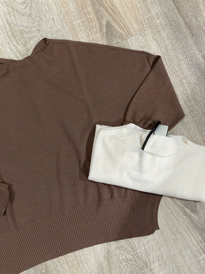 Maglia over spacchi MyD - GiuGiò | Shop online