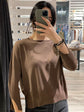 Maglia over spacchi MyD - GiuGiò | Shop online