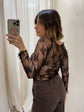 Maglia scollo barca in pizzo Myd - GiuGiò | Shop online