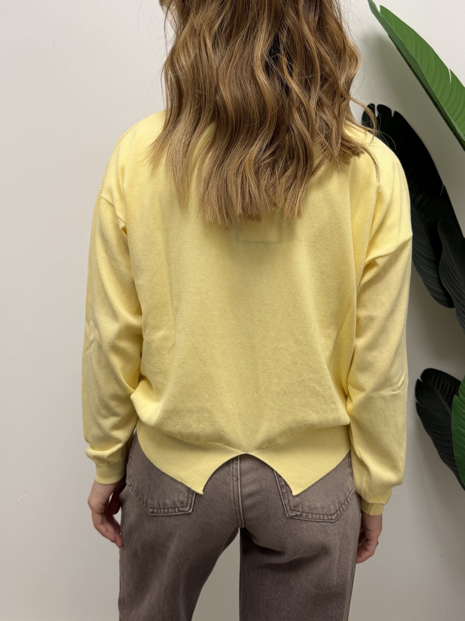 Maglioncino girocollo 100% cotone VICOLO - GiuGiò | Shop online