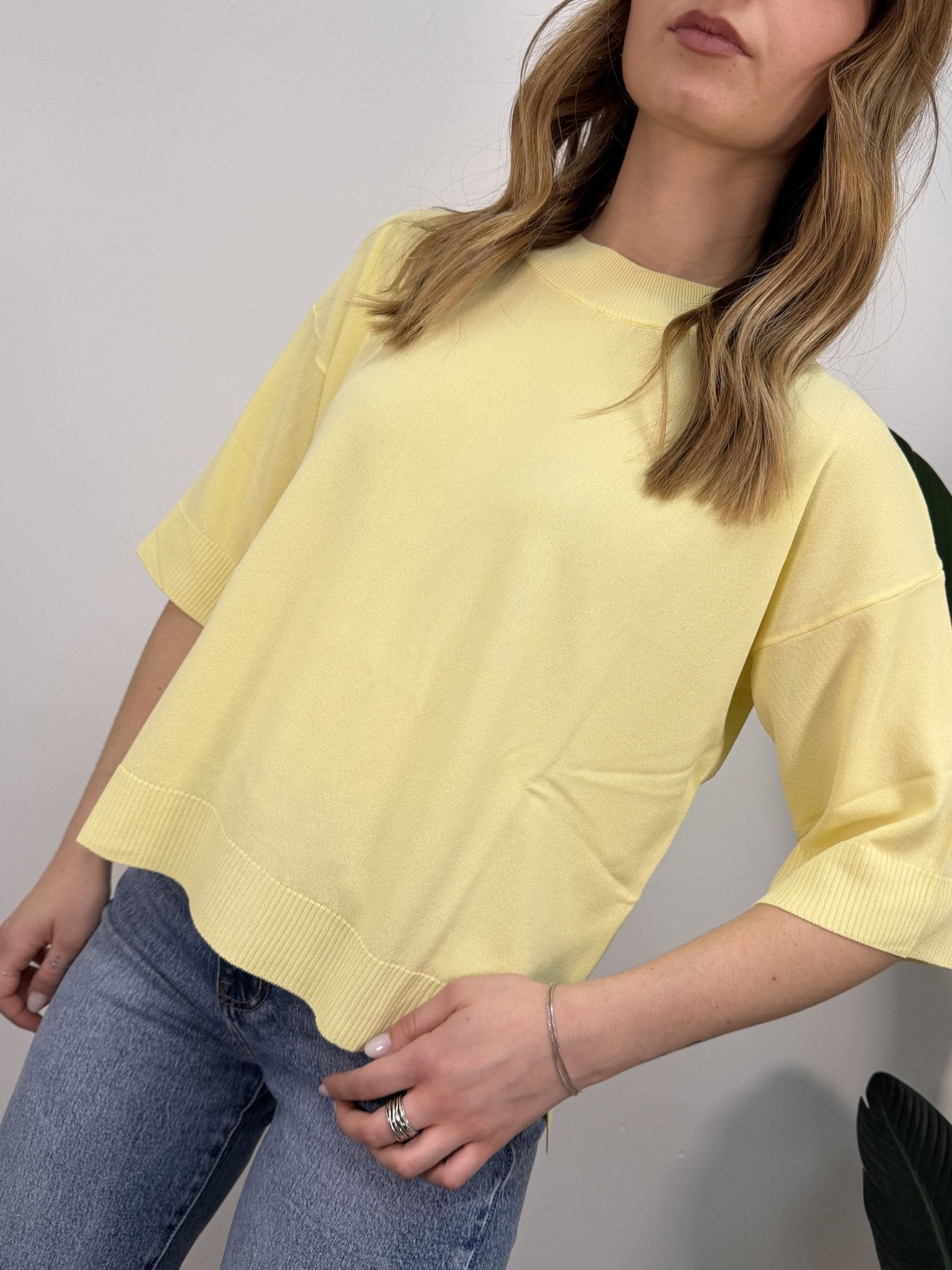 Maglioncino girocollo misto viscosa Susy Mix - GiuGiò | Shop online