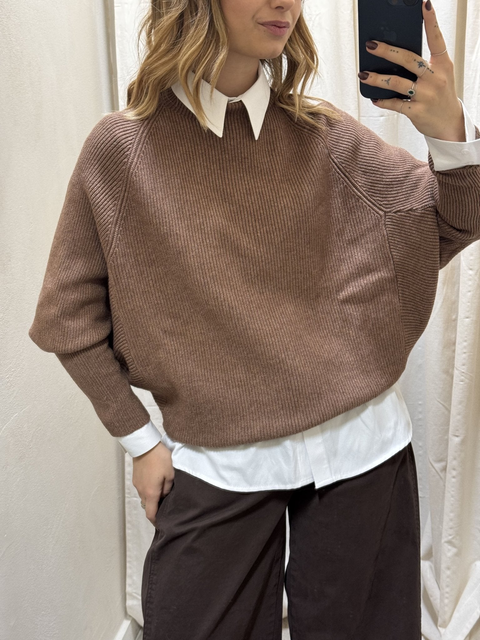 Maglione a costa inglese Dixie - GiuGiò | Shop online