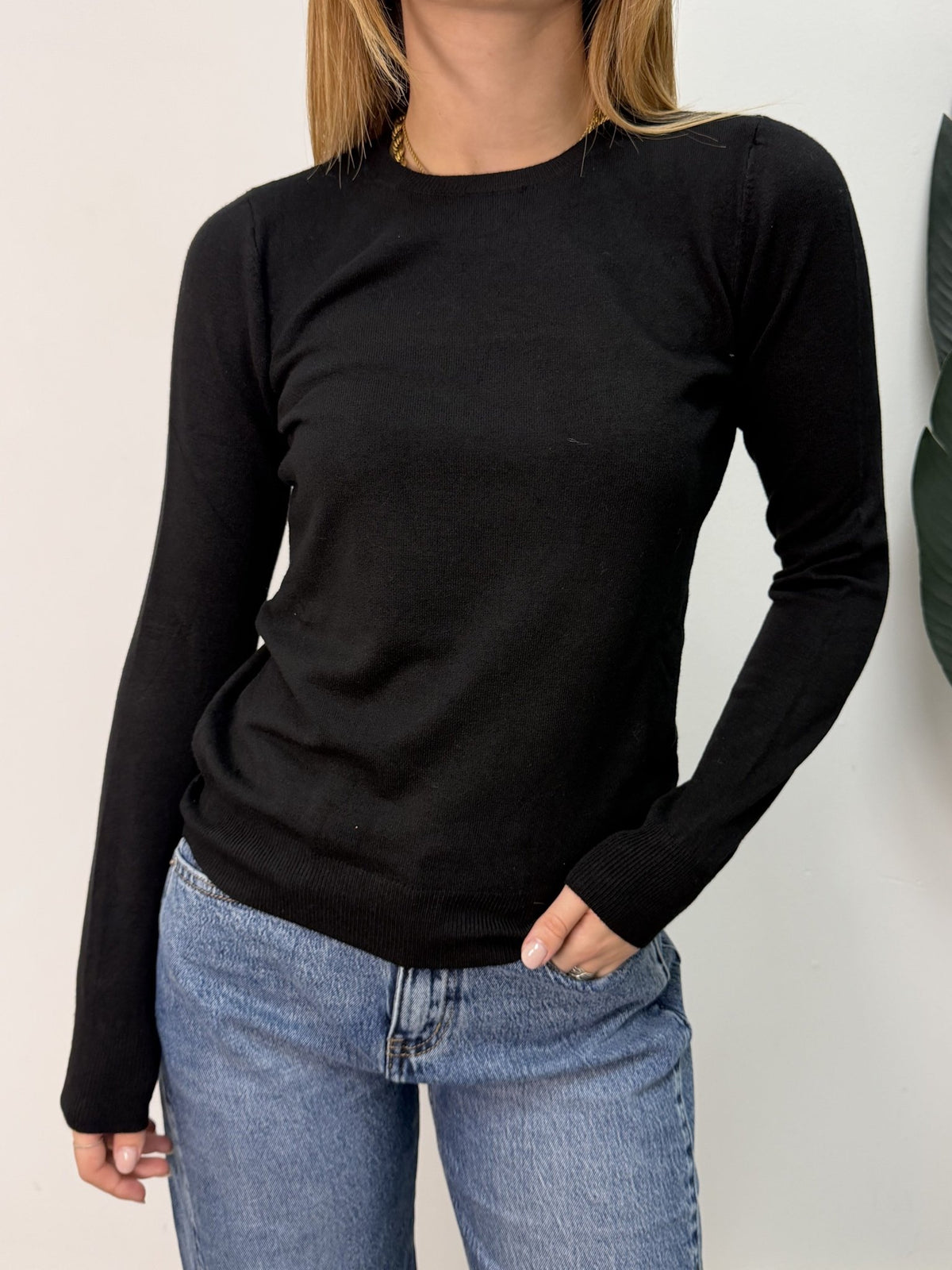 Maglione basic in misto viscosa Vicolo - GiuGiò | Shop online