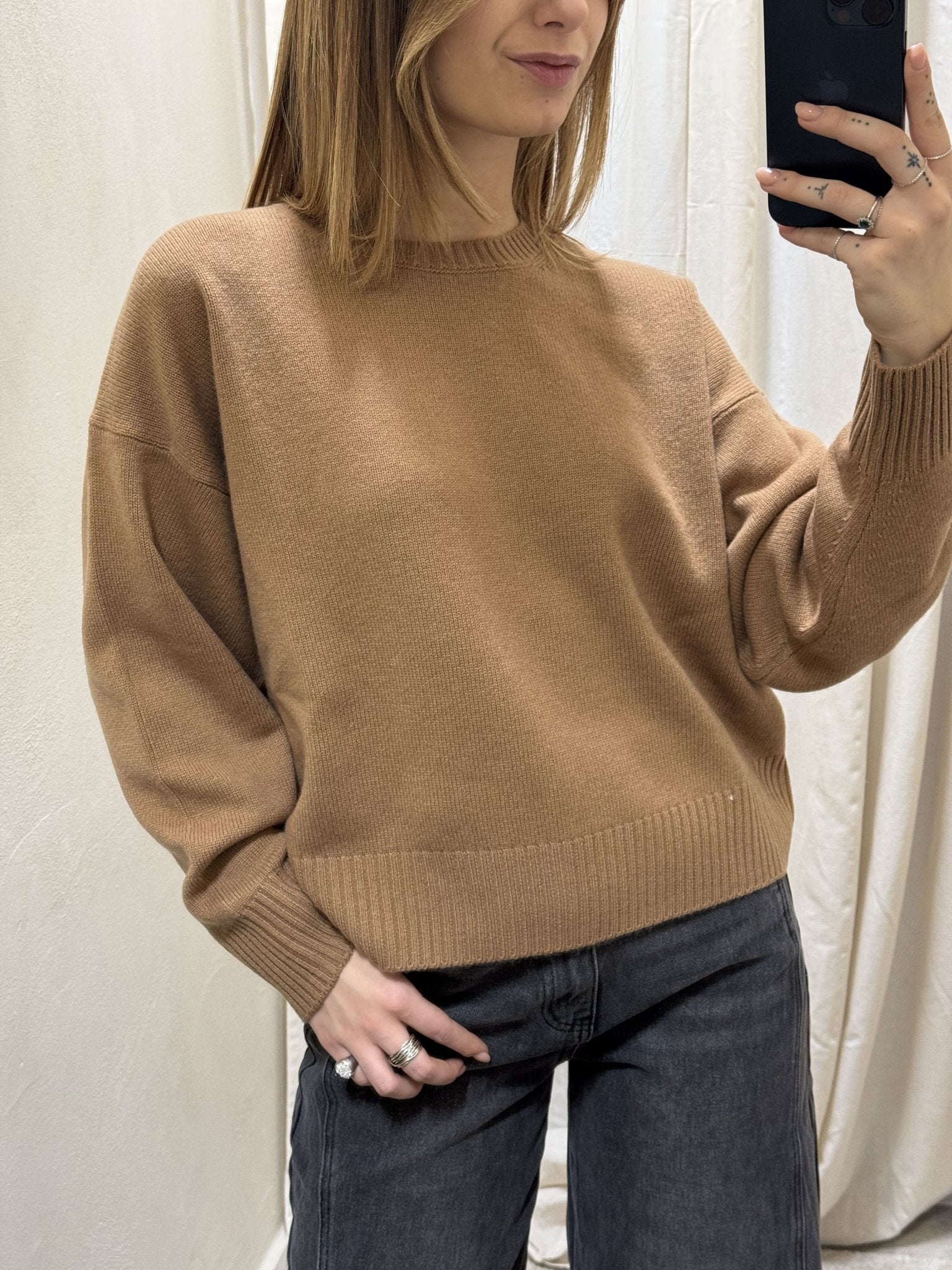 Maglione girocollo 100% lana Tensione In - GiuGiò | Shop online