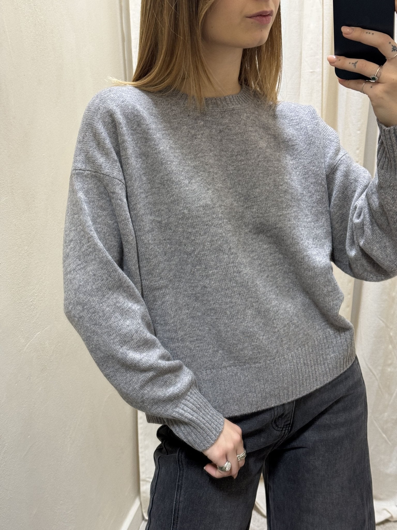 Maglione girocollo 100% lana Tensione In - GiuGiò | Shop online