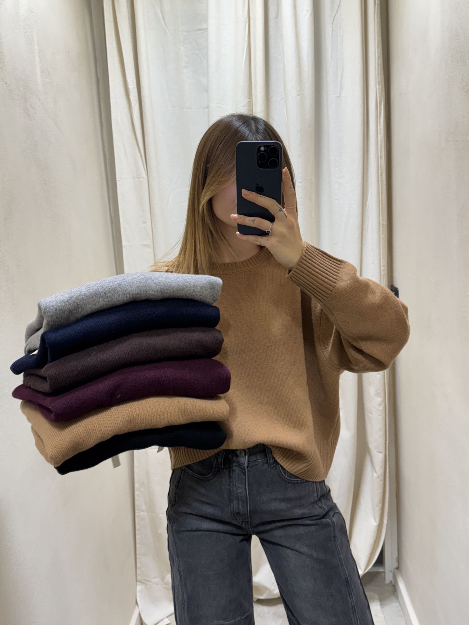 Maglione girocollo 100% lana Tensione In - GiuGiò | Shop online