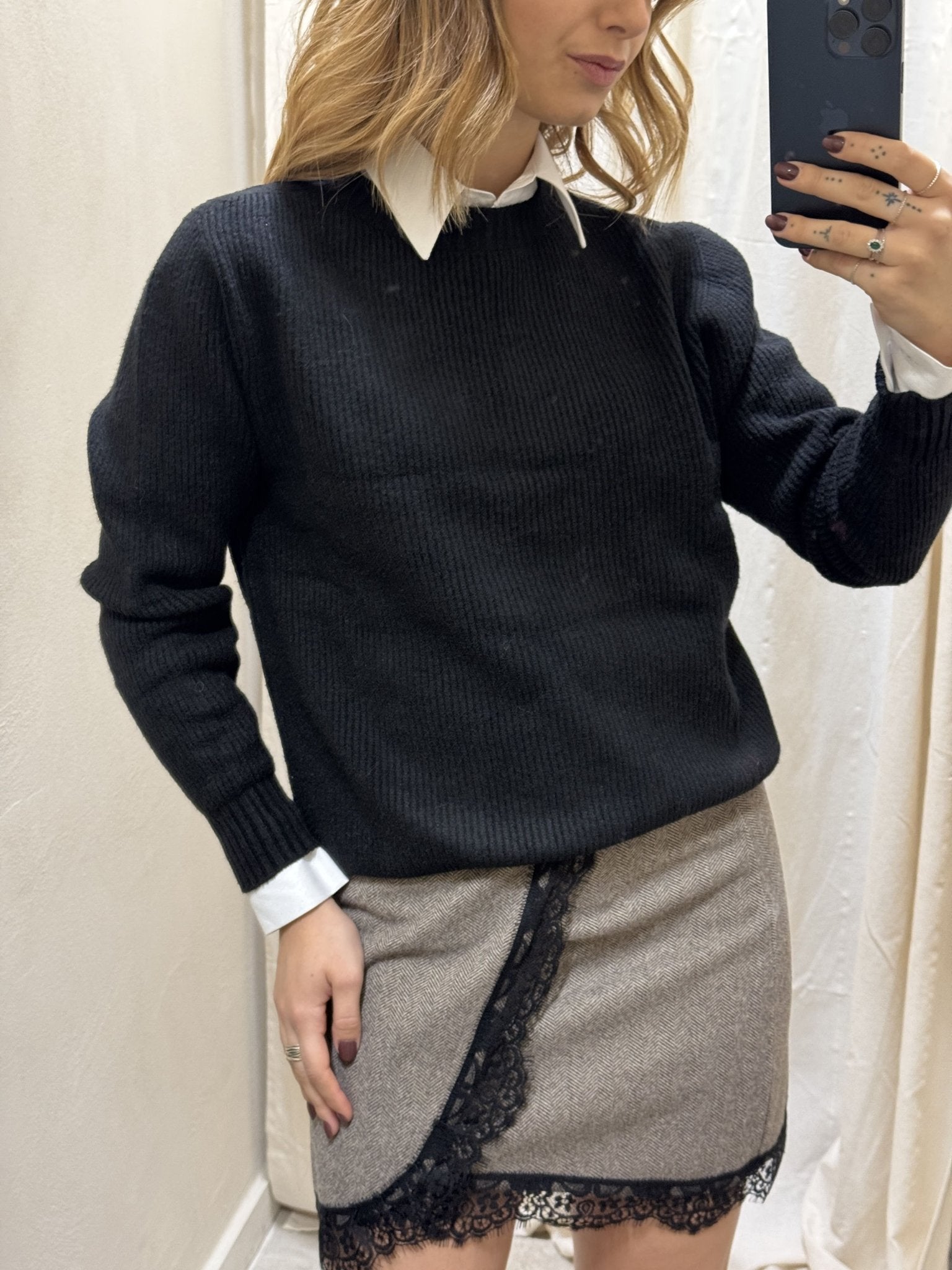 Maglione girocollo costa inglese MyD - GiuGiò | Shop online