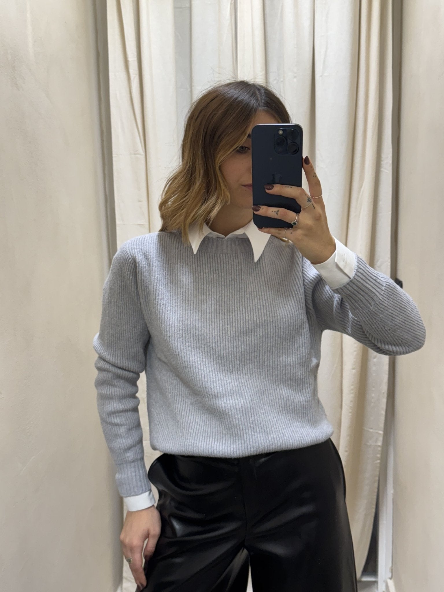Maglione girocollo costa inglese MyD - GiuGiò | Shop online