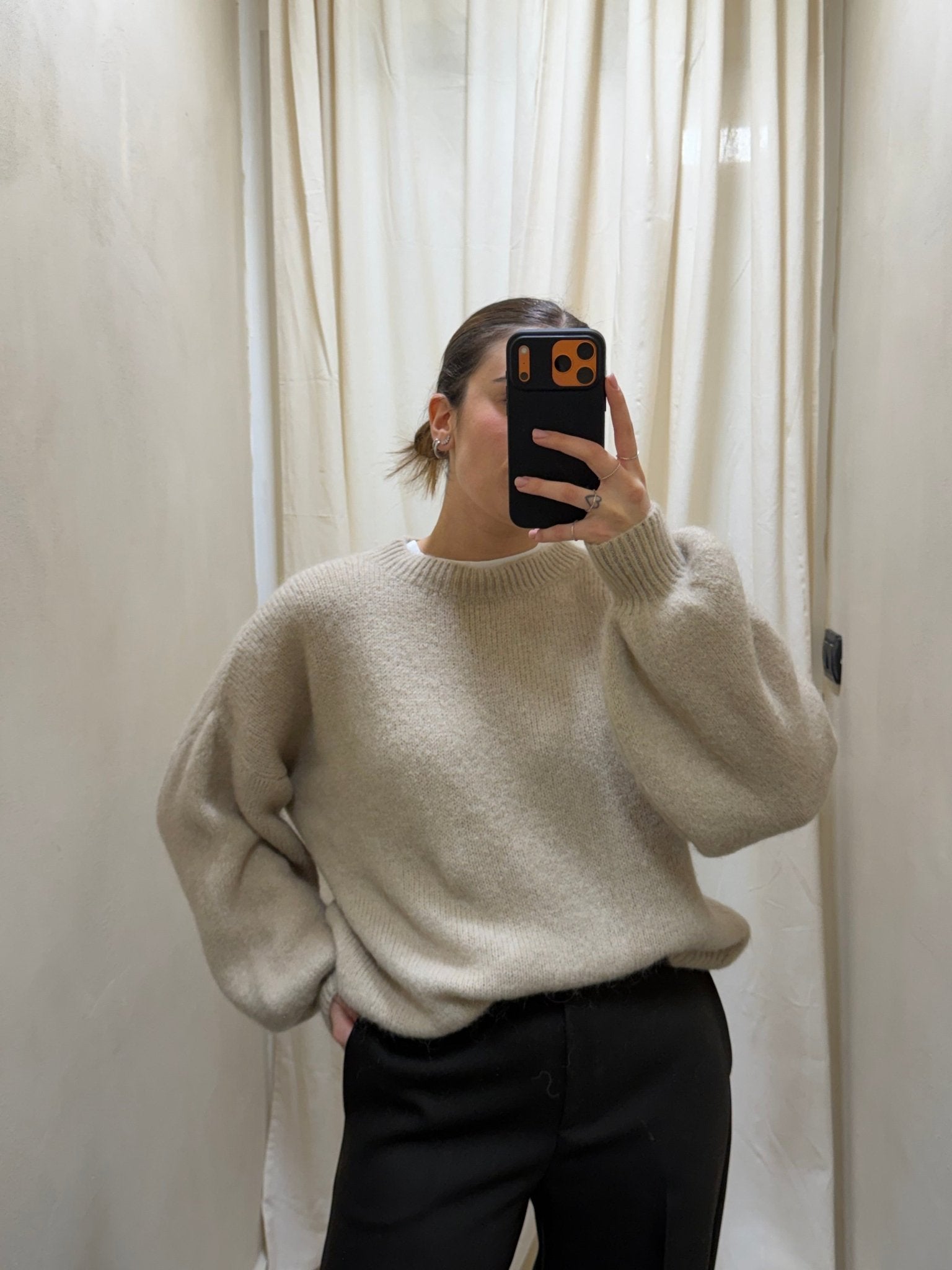 Maglione girocollo in mohair Susy Mix - GiuGiò | Shop online