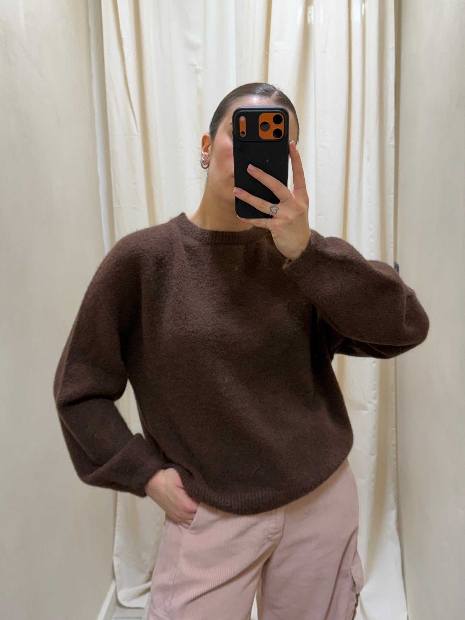 Maglione girocollo misto alpaca MyD - GiuGiò | Shop online