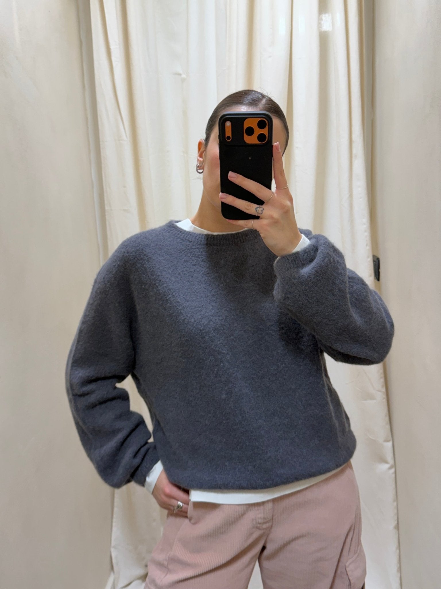 Maglione girocollo misto alpaca MyD - GiuGiò | Shop online