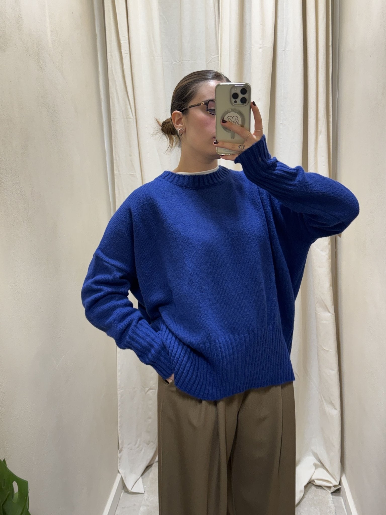 Maglione girocollo over Tensione In - GiuGiò | Shop online