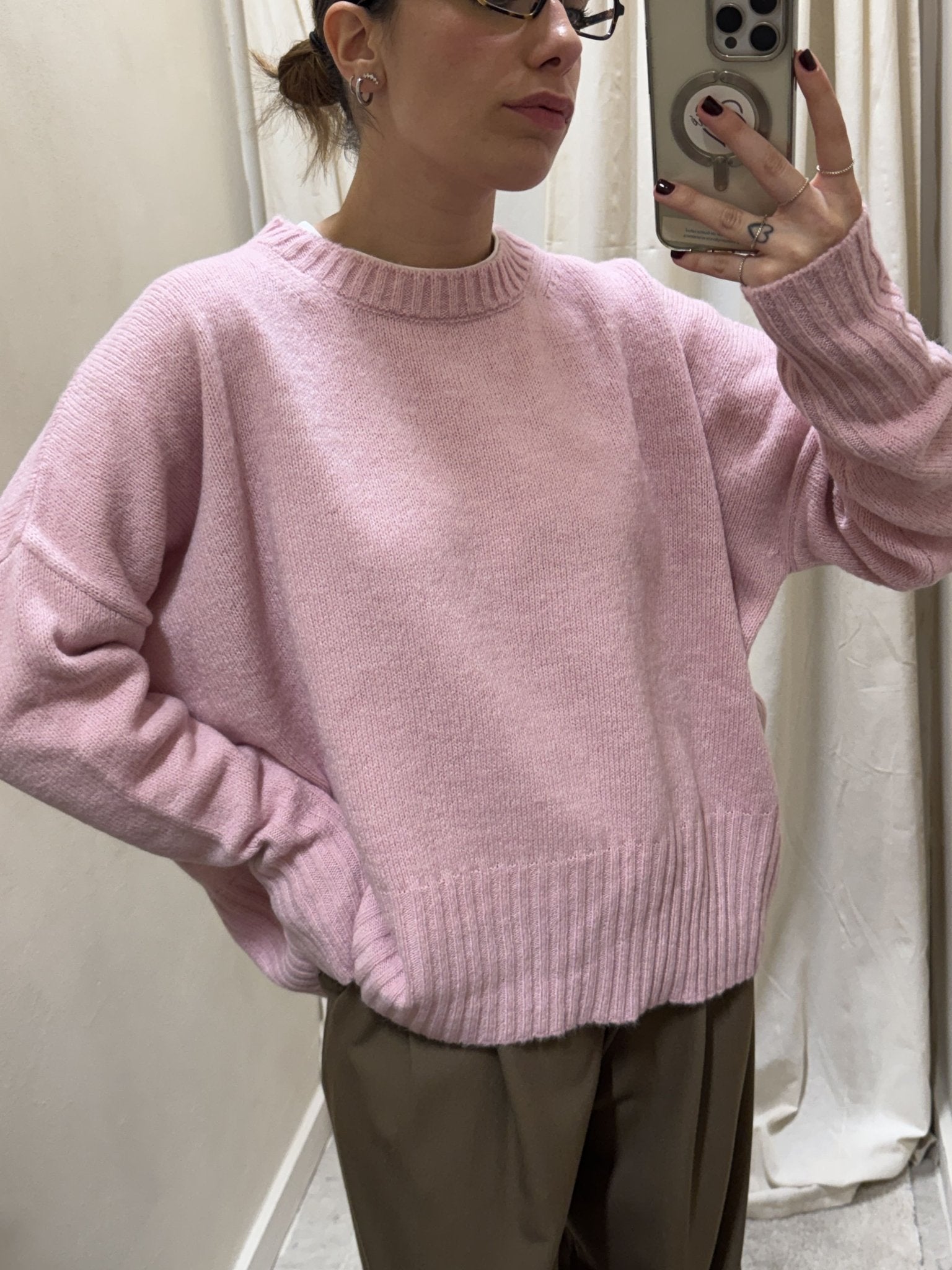 Maglione girocollo over Tensione In - GiuGiò | Shop online