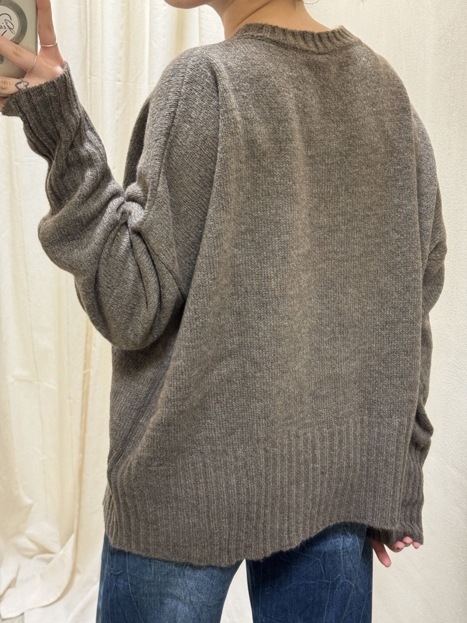 Maglione girocollo over Tensione In - GiuGiò | Shop online