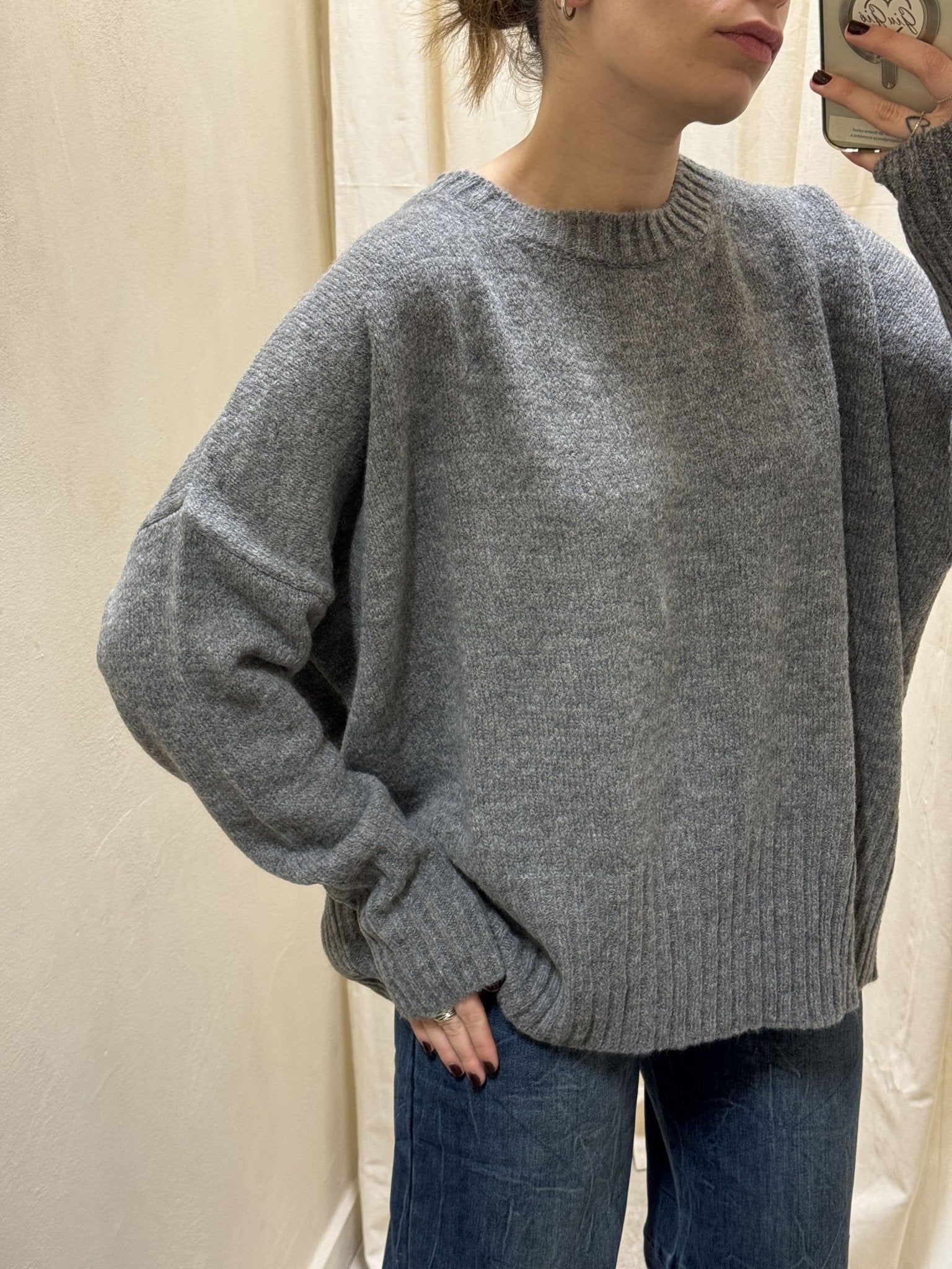 Maglione girocollo over Tensione In - GiuGiò | Shop online