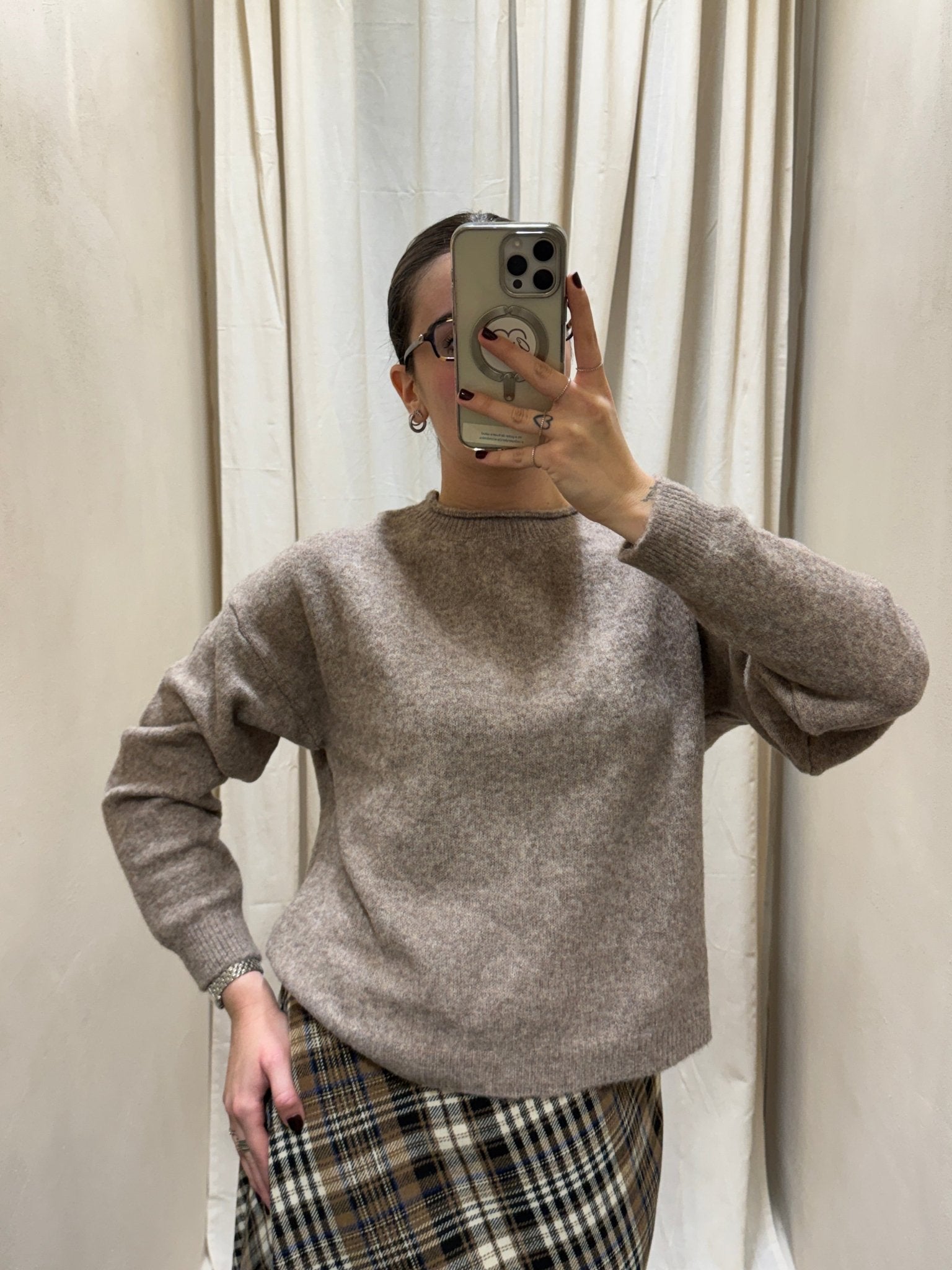 Maglione girocollo taglio over MyD - GiuGiò | Shop online