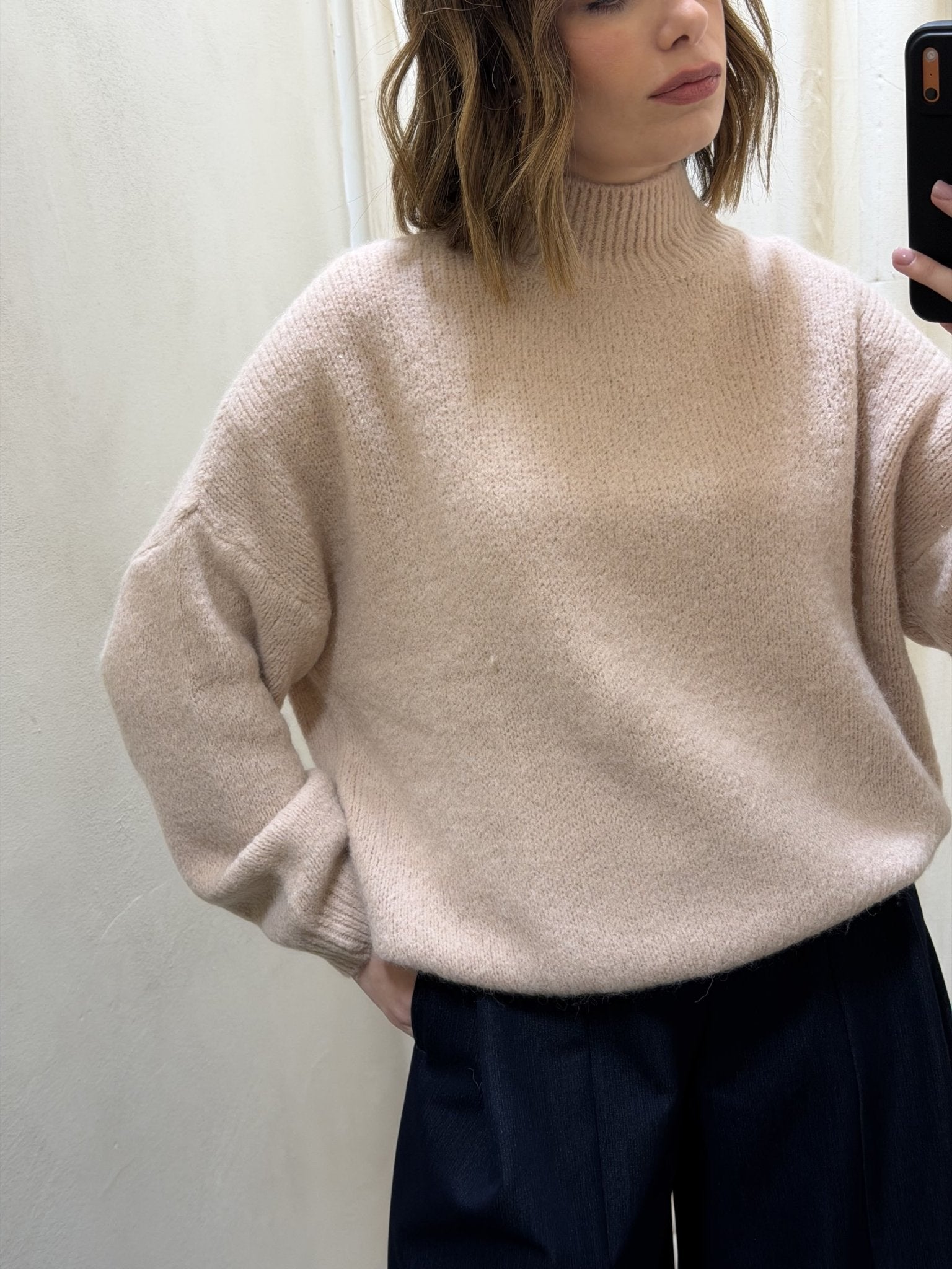 Maglione lupetto misto alpaca MyD - GiuGiò | Shop online