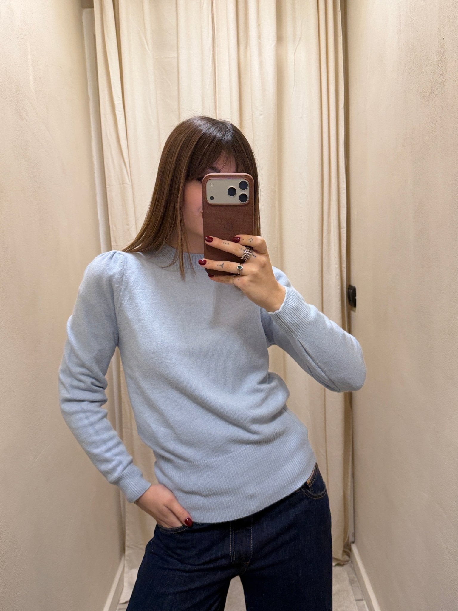 Maglione paricollo misto viscosa Susy Mix - GiuGiò | Shop online