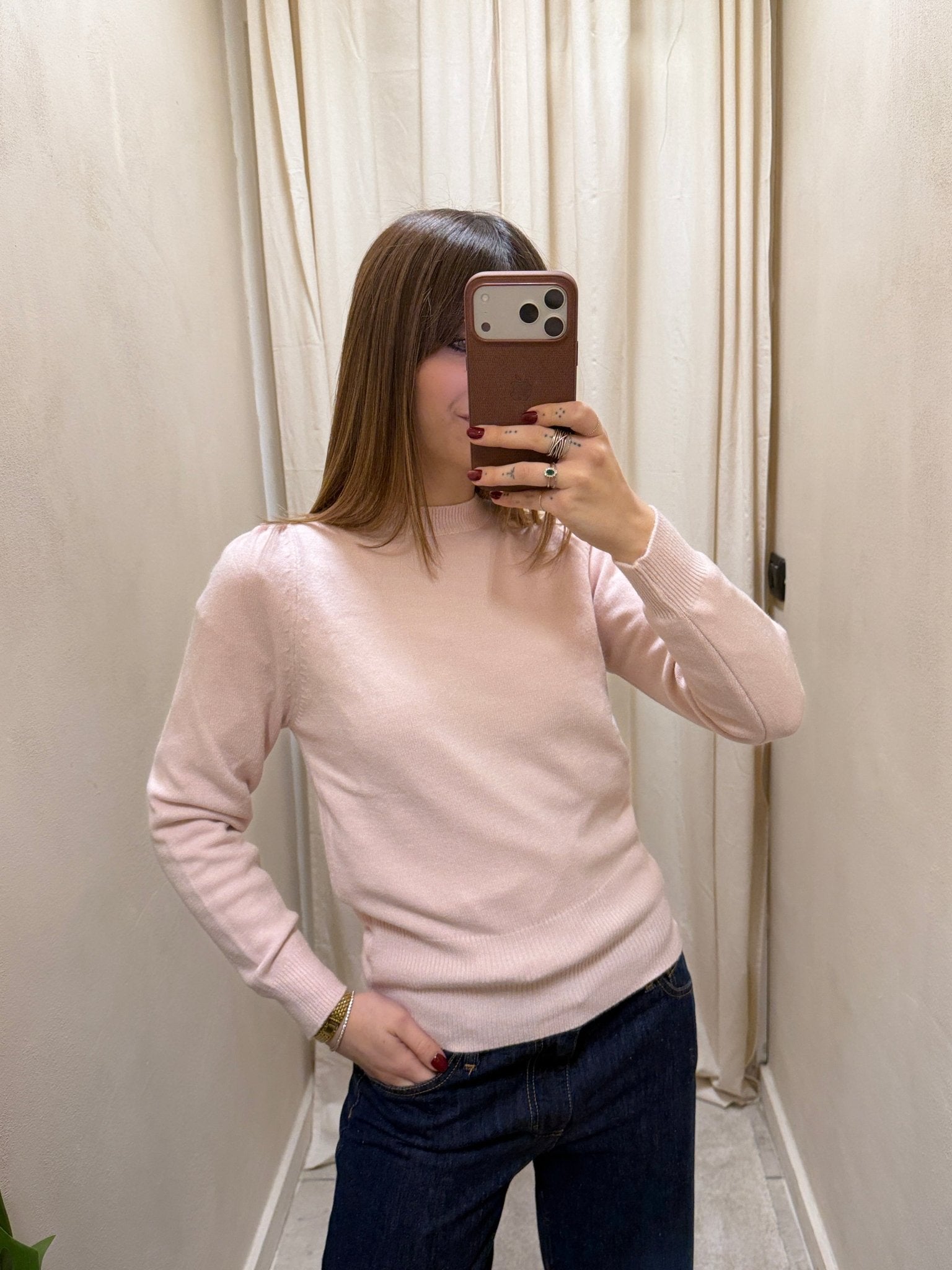 Maglione paricollo misto viscosa Susy Mix - GiuGiò | Shop online