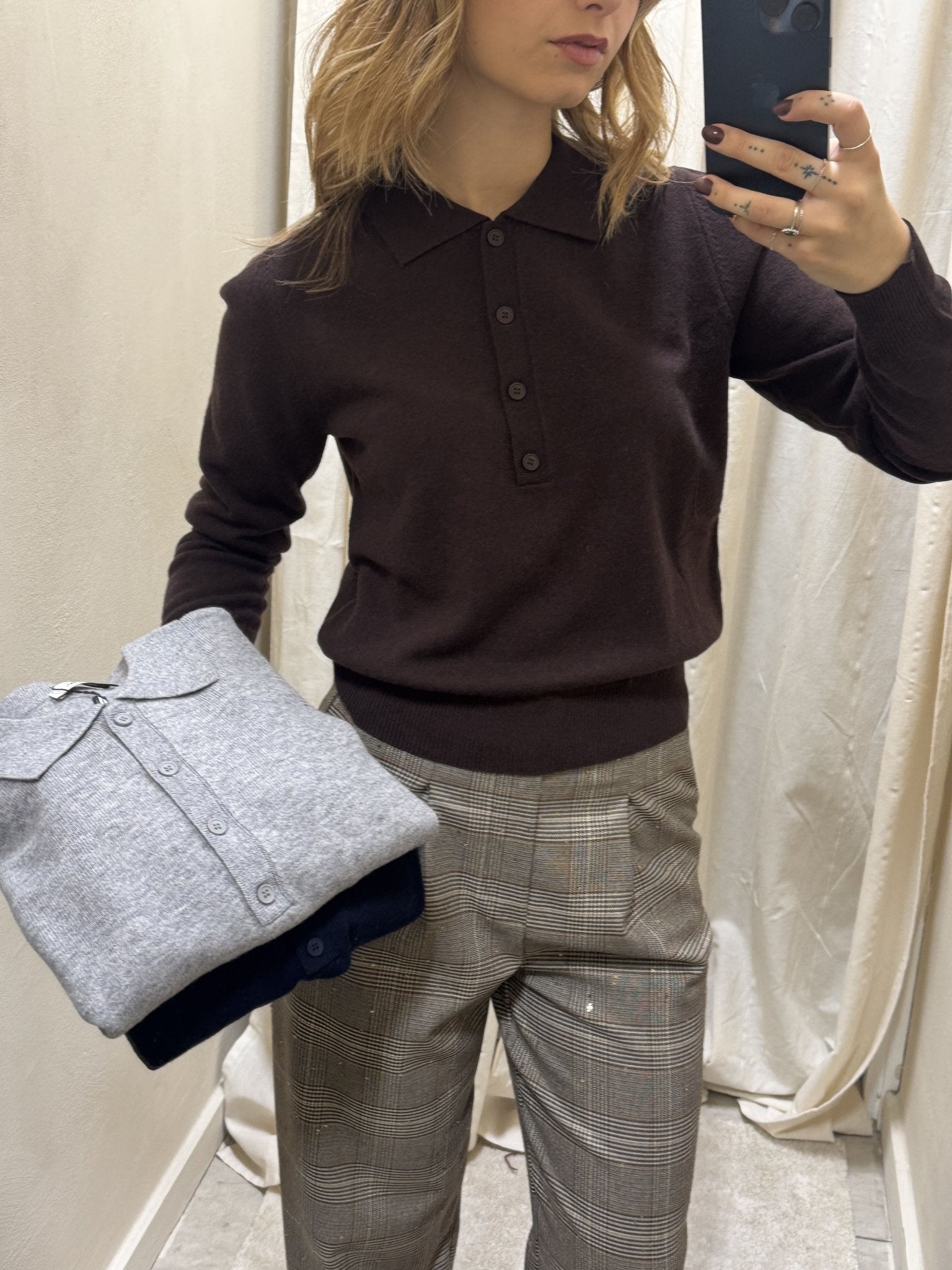Maglione polo 100% lana Dixie - GiuGiò | Shop online