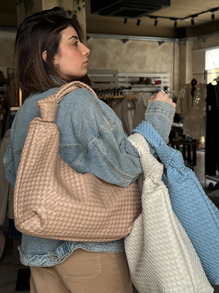 Maxi bag intrecciata Loud - GiuGiò | Shop online