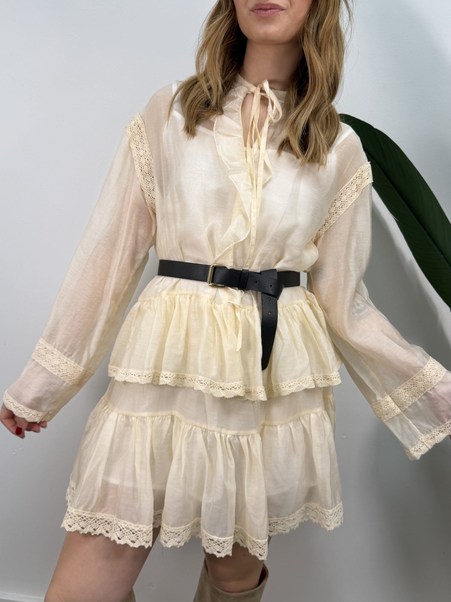 Mini dress in lyocell ricamato VICOLO - GiuGiò | Shop online