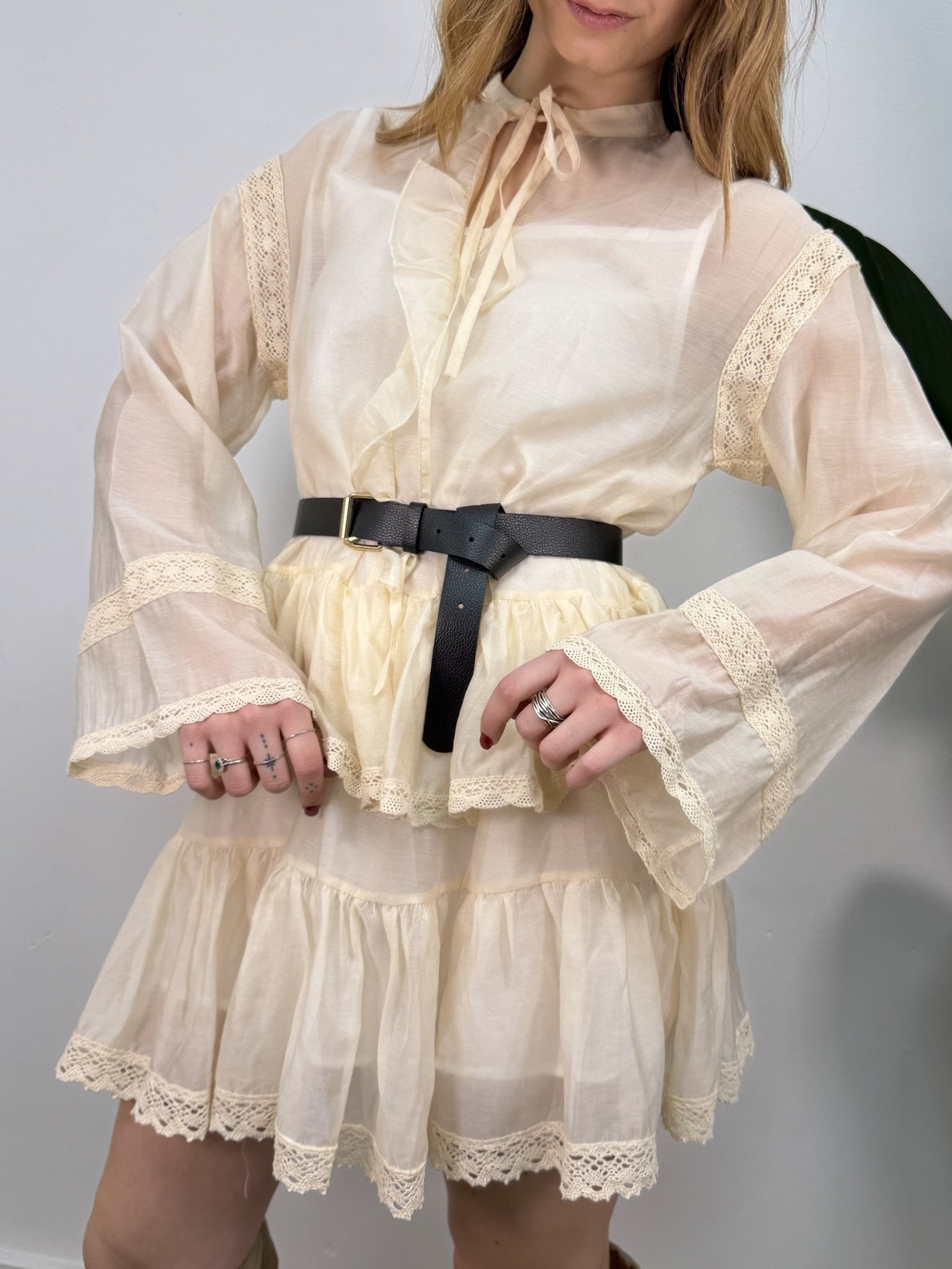 Mini dress in lyocell ricamato VICOLO - GiuGiò | Shop online