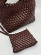 Mini secchiello a mano intrecciato con mini pochette in pvc Loud - GiuGiò | Shop online
